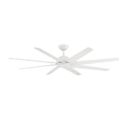 Roboto XL 70" Matte White Outdoor Ceiling Fan