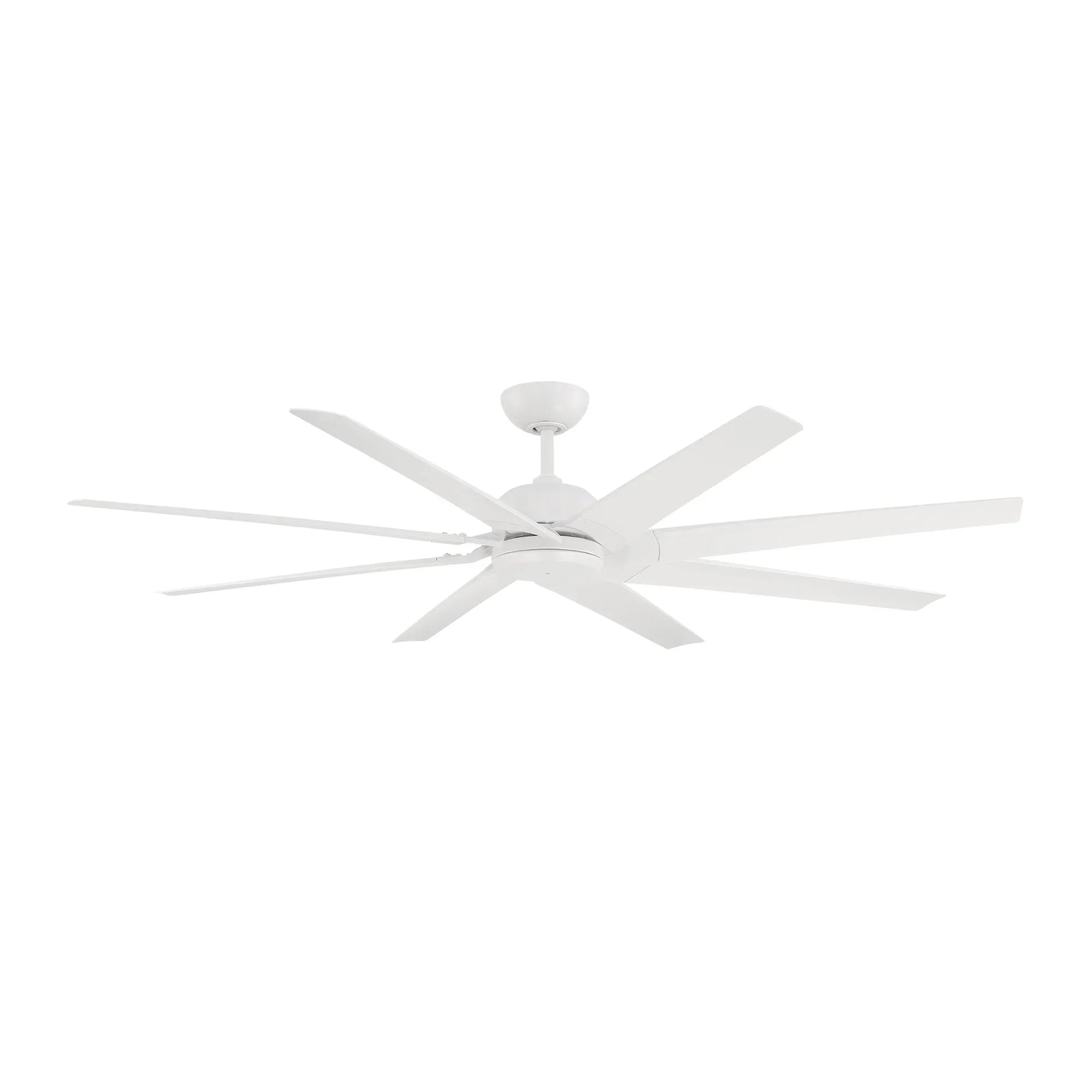 Roboto XL 70" Matte White Outdoor Ceiling Fan