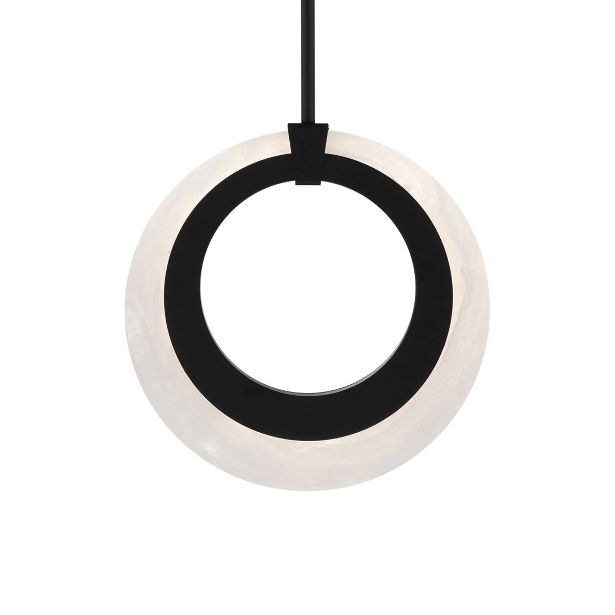 Serenity 10" LED Mini Pendant, Black Finish