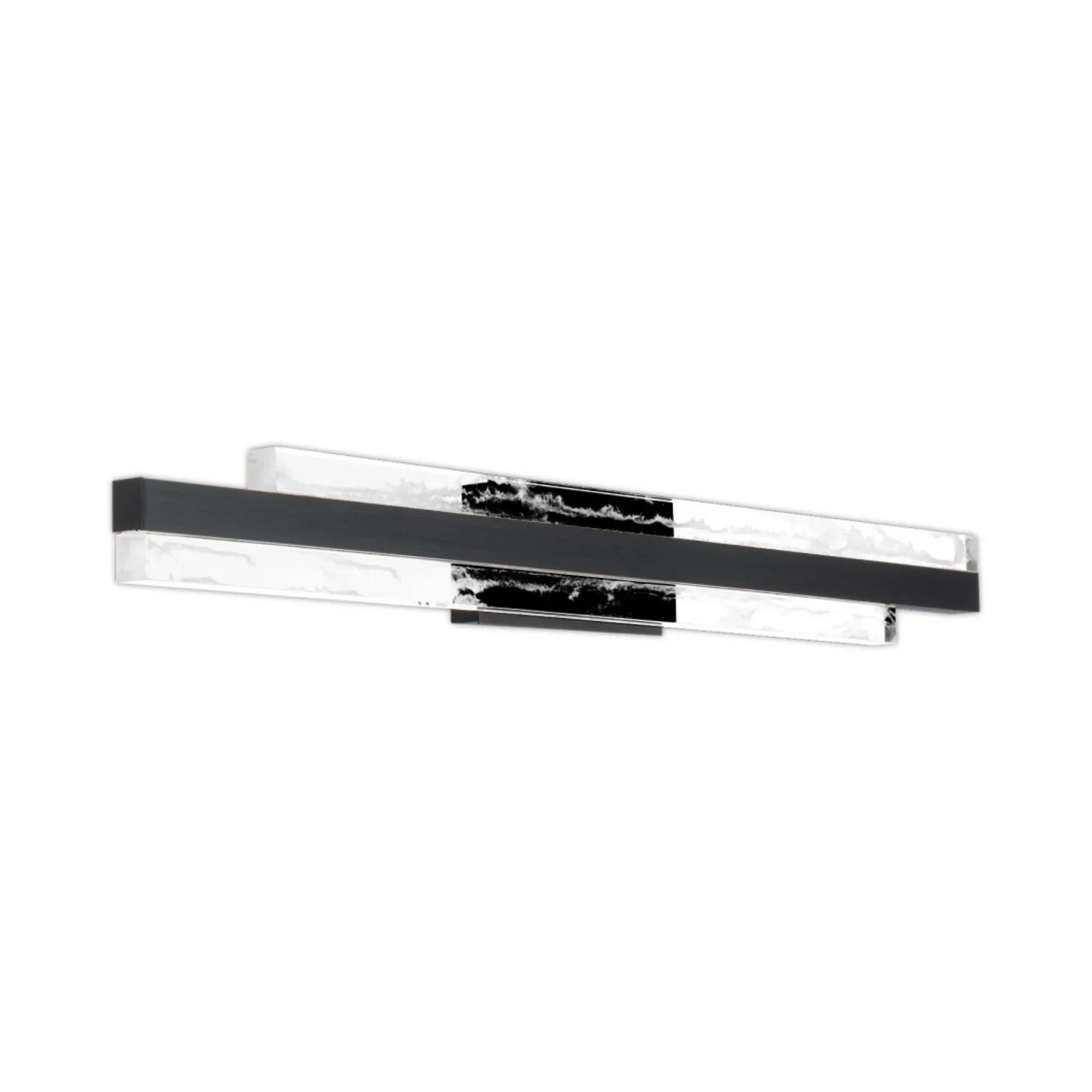 Tandem LED Bath Bar Black finish - Bees Lighting