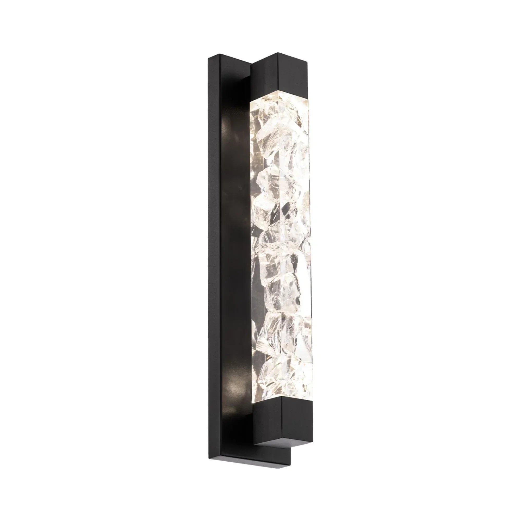 Terra 20" LED Vanity Light, Black Finish