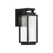 Two If By Sea LED Outdoor Wall Sconce 870 lumens Black Finish - Bees Lighting