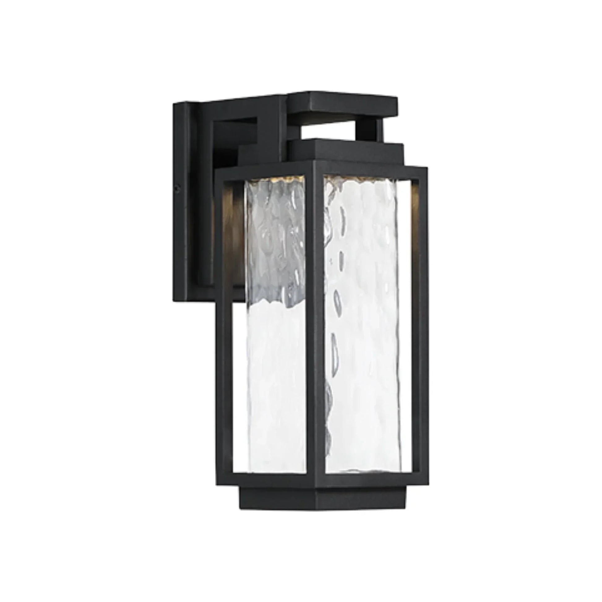 Two If By Sea LED Outdoor Wall Sconce 870 lumens Black Finish - Bees Lighting
