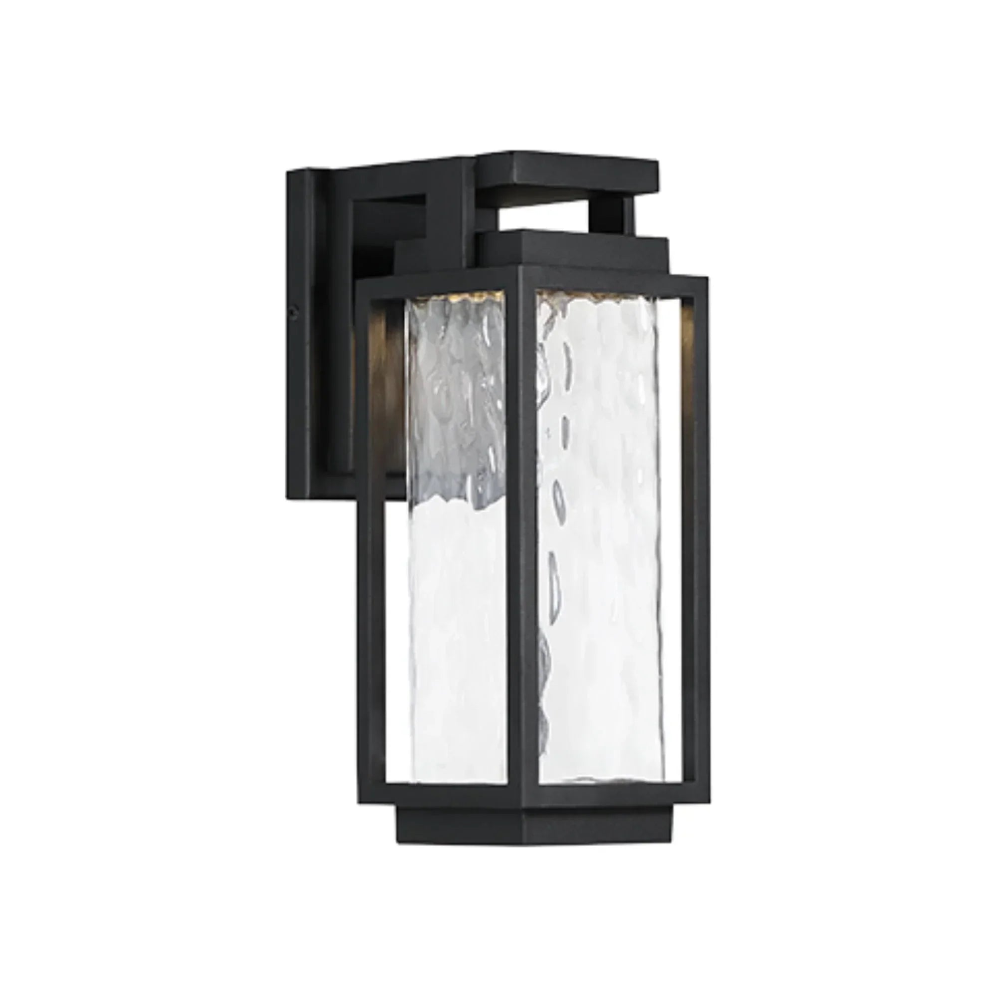 Two If By Sea LED Outdoor Wall Sconce 870 lumens Black Finish - Bees Lighting