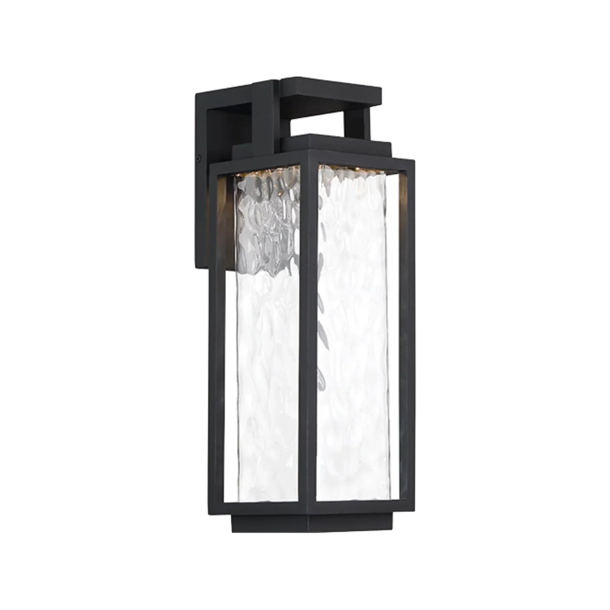Two If By Sea LED Outdoor Wall Sconce 870 lumens Black Finish - Bees Lighting