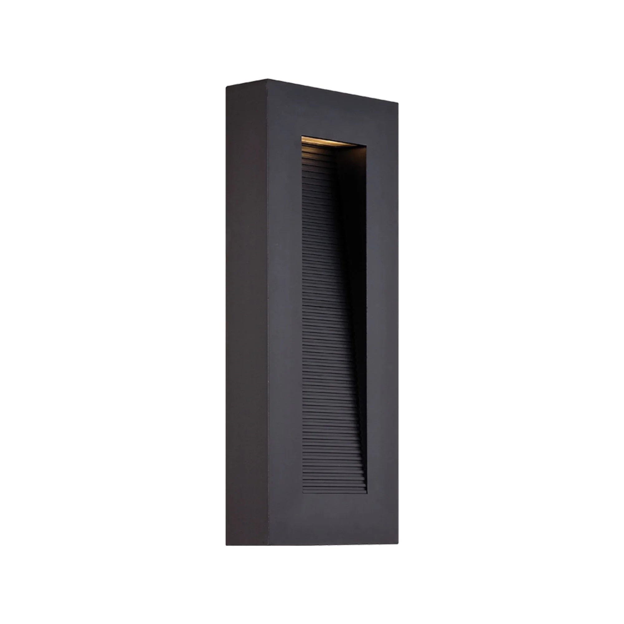 Urban 16" LED Outdoor Wall Sconce, Black Finish