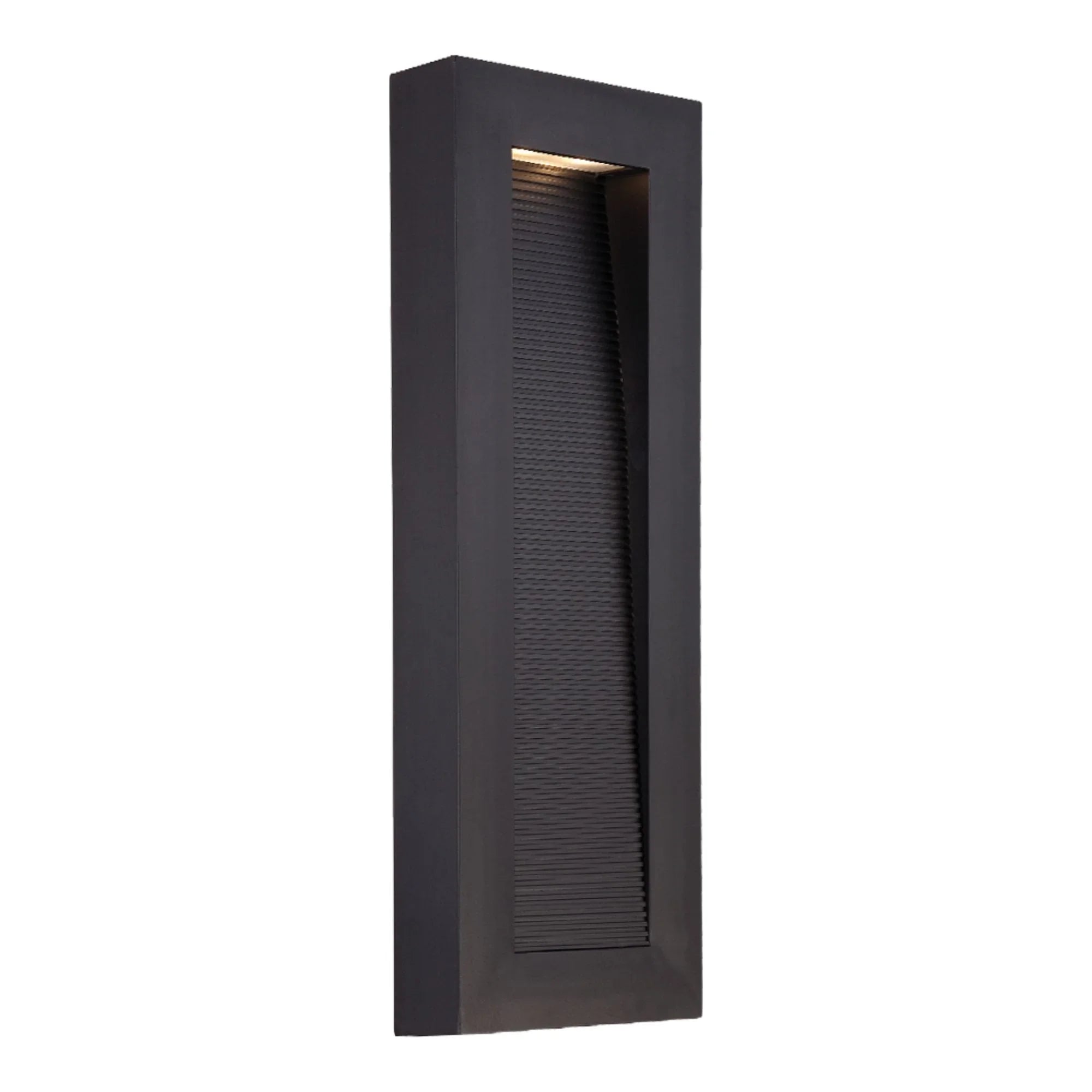 Urban 22" LED Outdoor Wall Sconce, Black Finish