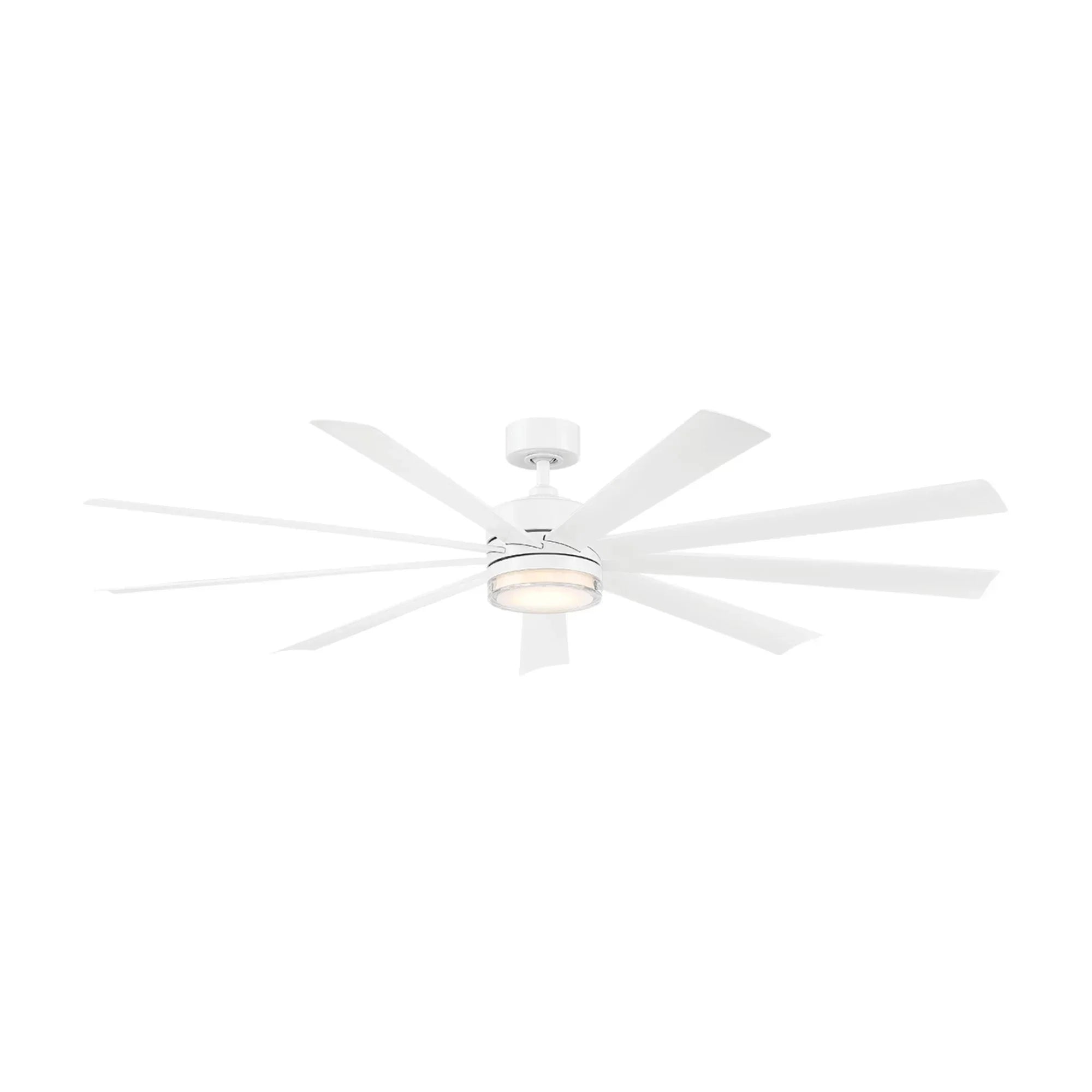 Wynd XL 72" Matte White Windmill LED Smart Ceiling Fan