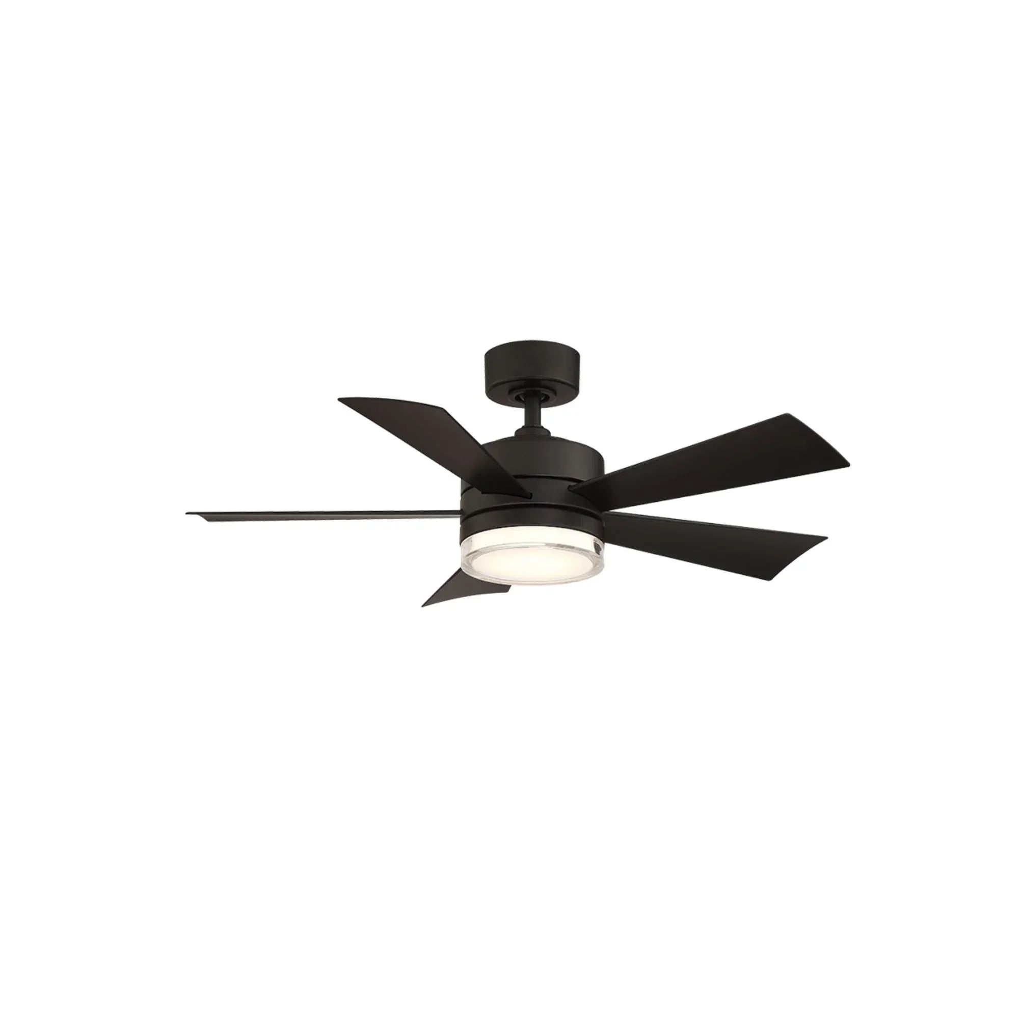 Wynd 42" Matte Black Wet Rated LED Smart Ceiling Fan