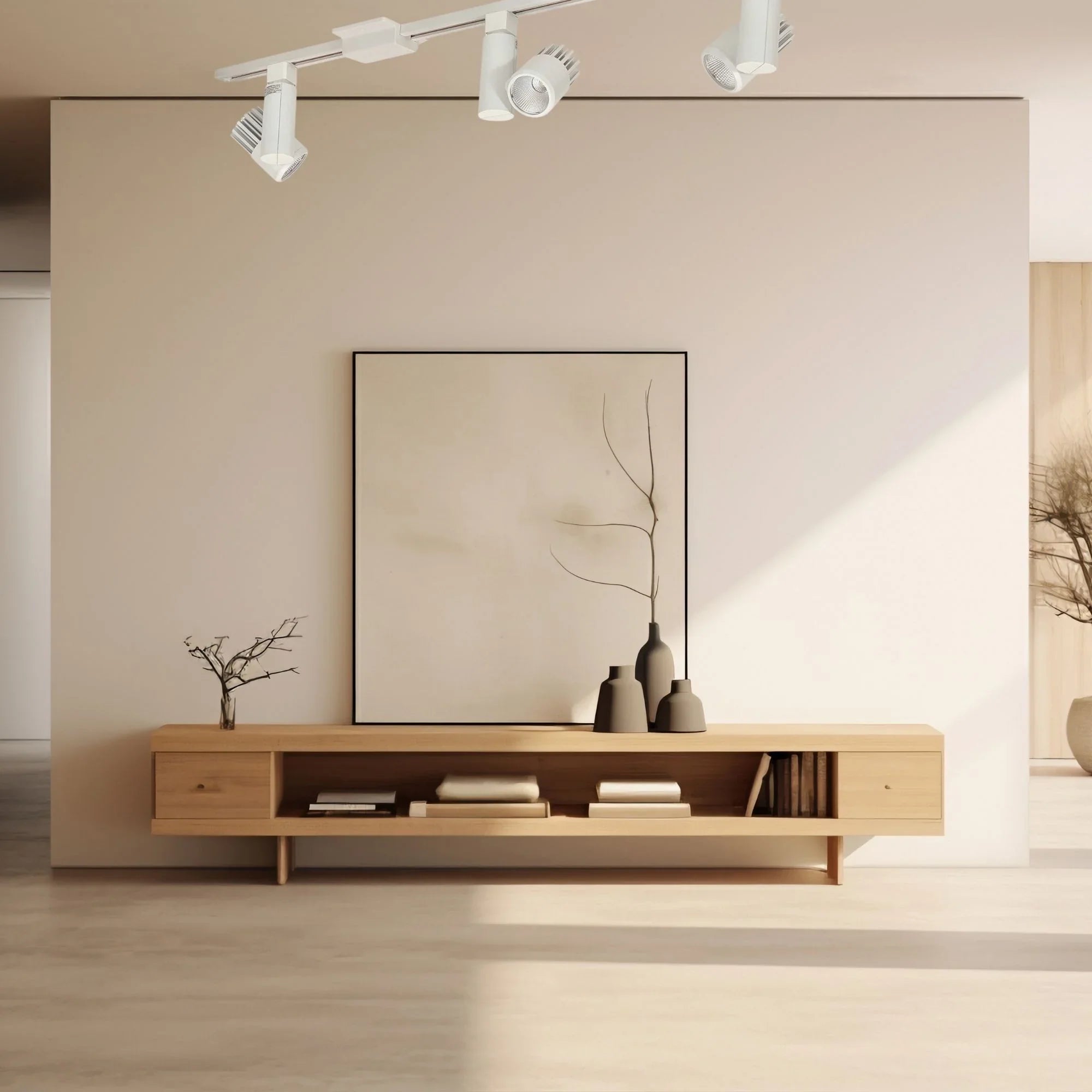 Aiden LED Track Head 15W 1300 Lumens 3000K, Halo, 19° / 40°, White