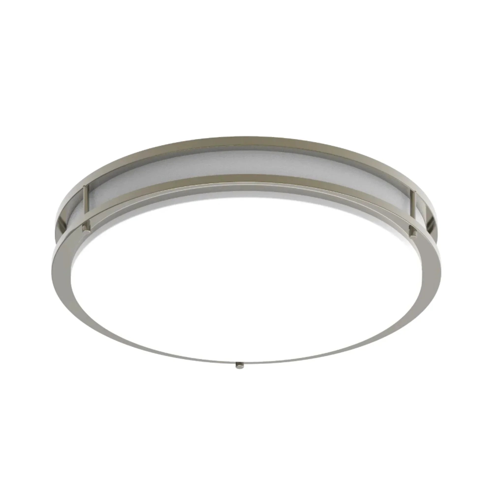 CRVFA 18" LED Flush Mount, 5CCT, Brushed Nickel, 120-277V