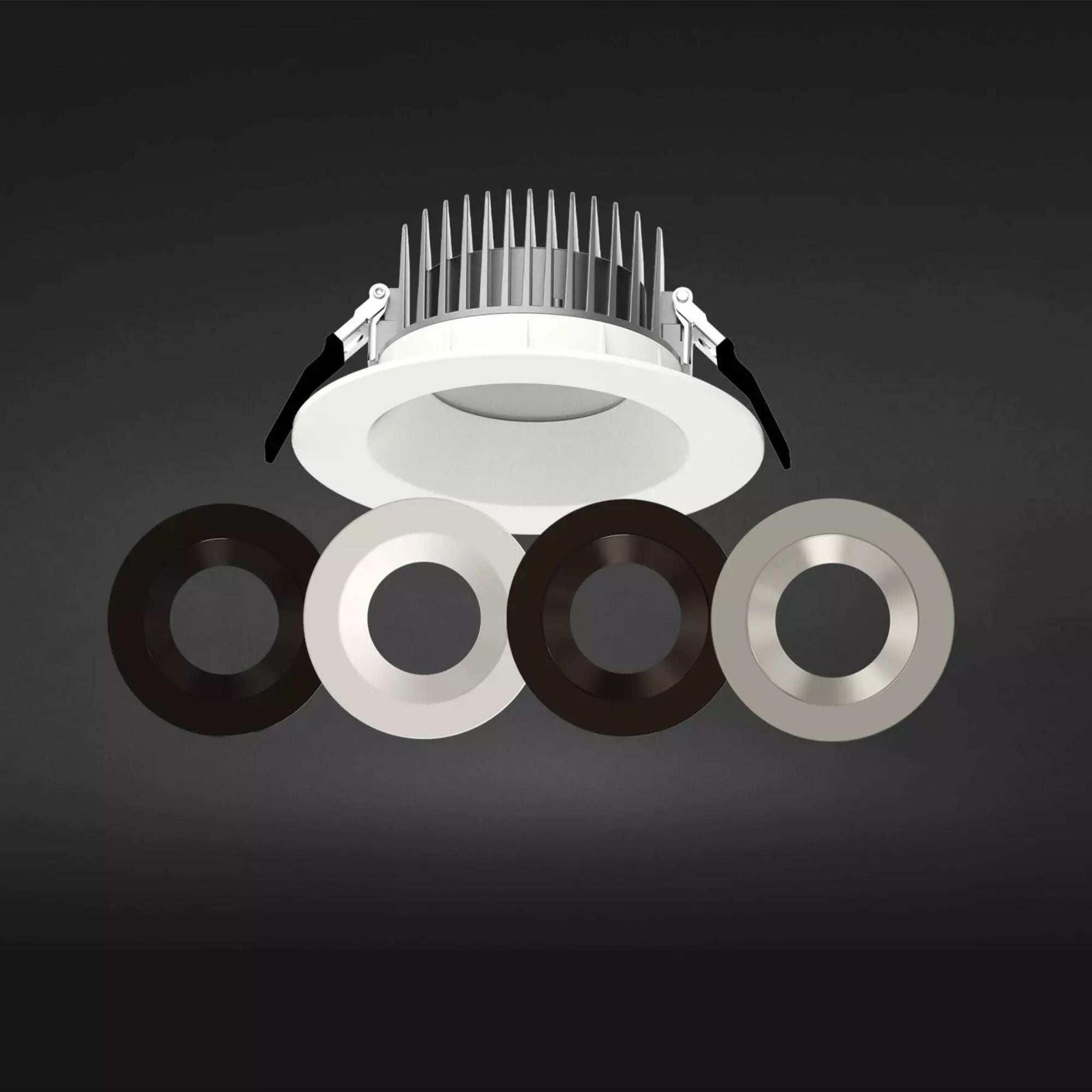 6" HALED Canless Recessed Downlight, 1800 Lumens, Selectable CCT