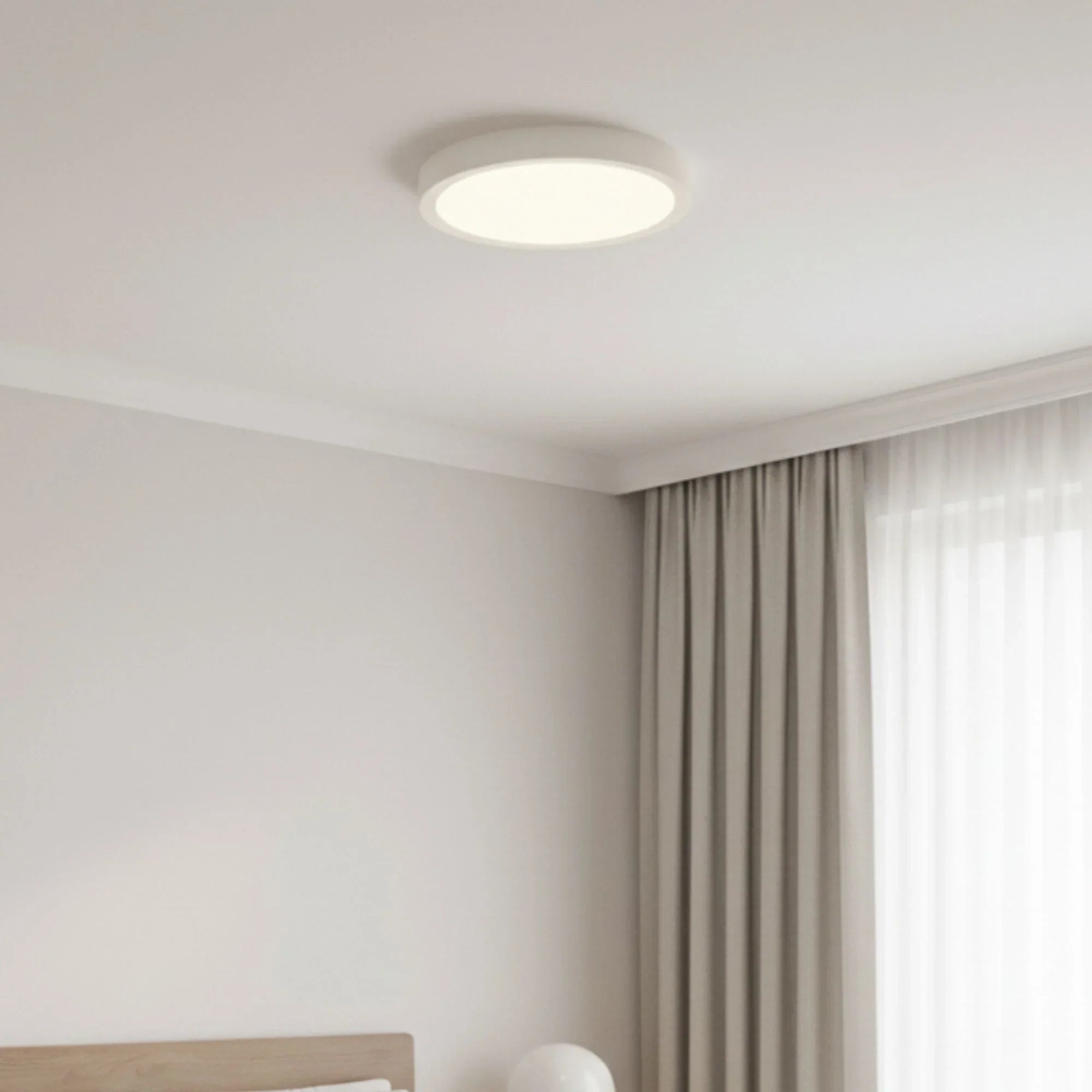 SUMO XL 12" LED Surface Mount, 5CCT, White Finish, 120-277V