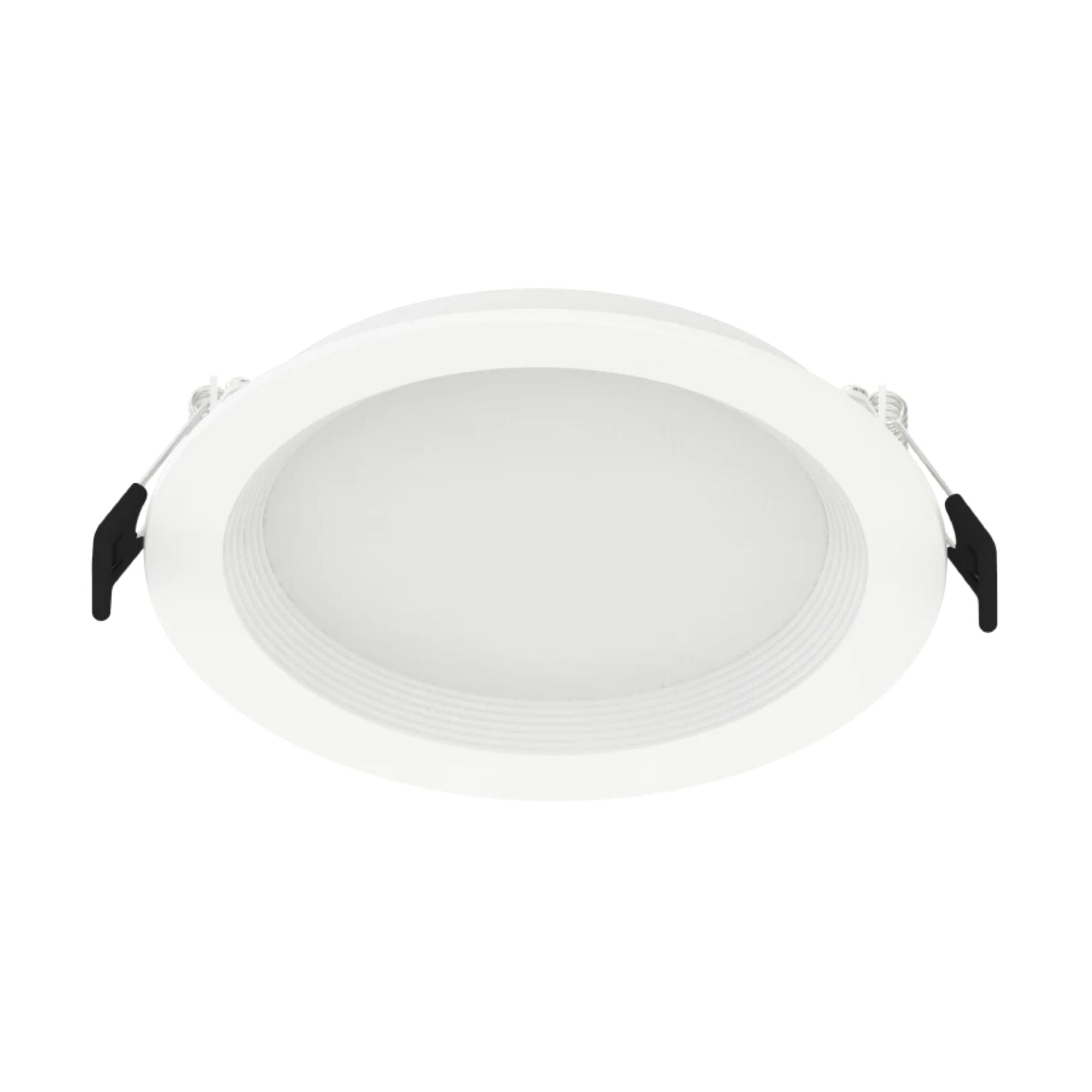 4" Wafer LED Downlight, 1000 Lm, 5-CCT, White Baffle Trim