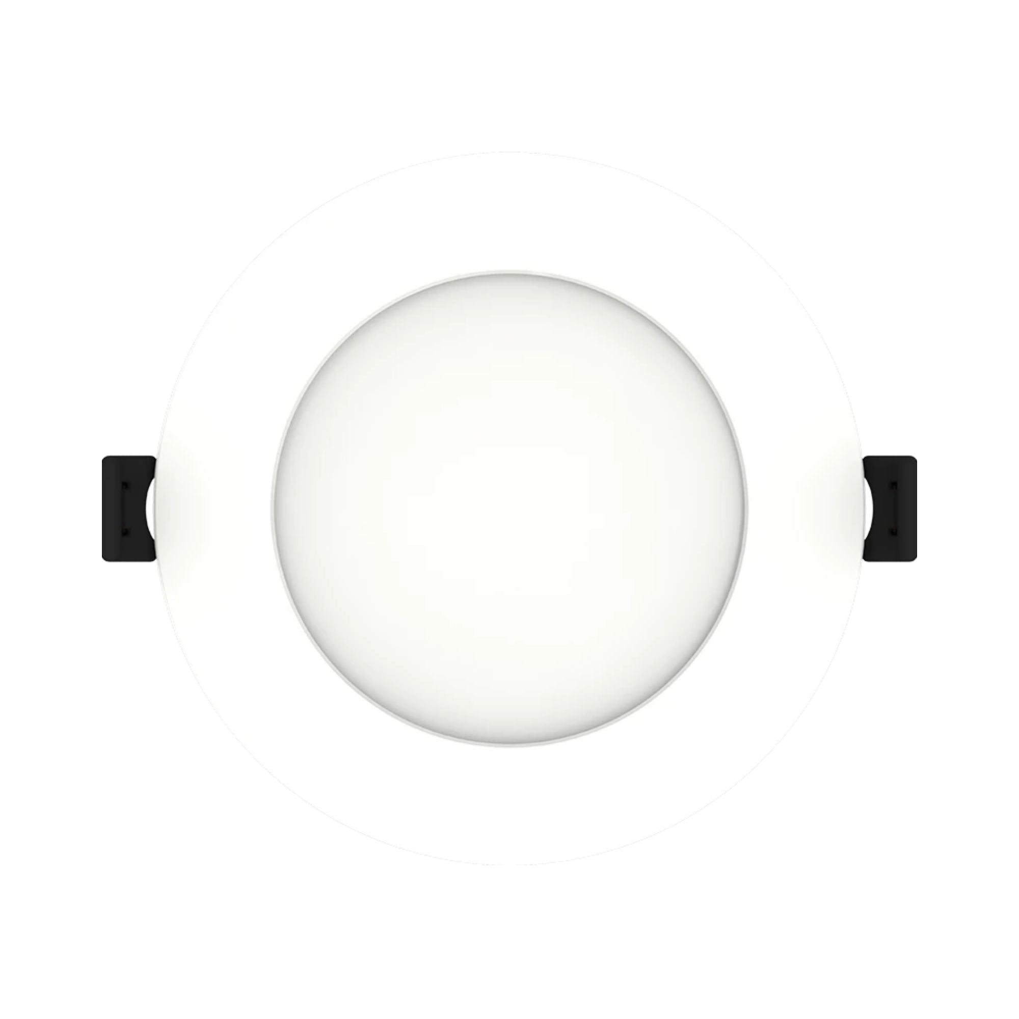 4" Wafer LED Downlight, 750 Lm, 5-CCT, White Baffle Trim