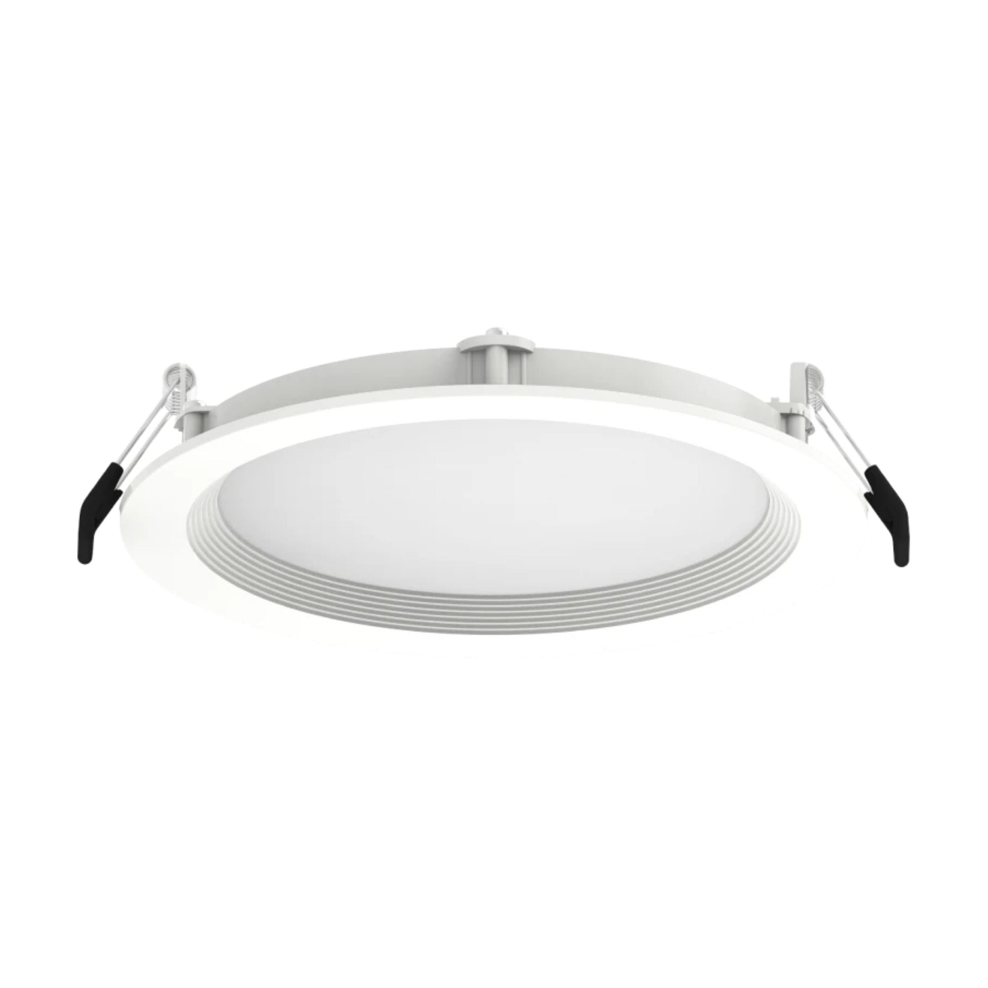 6" Wafer LED Downlight, 1300 Lm, 5-CCT, White Baffle Trim