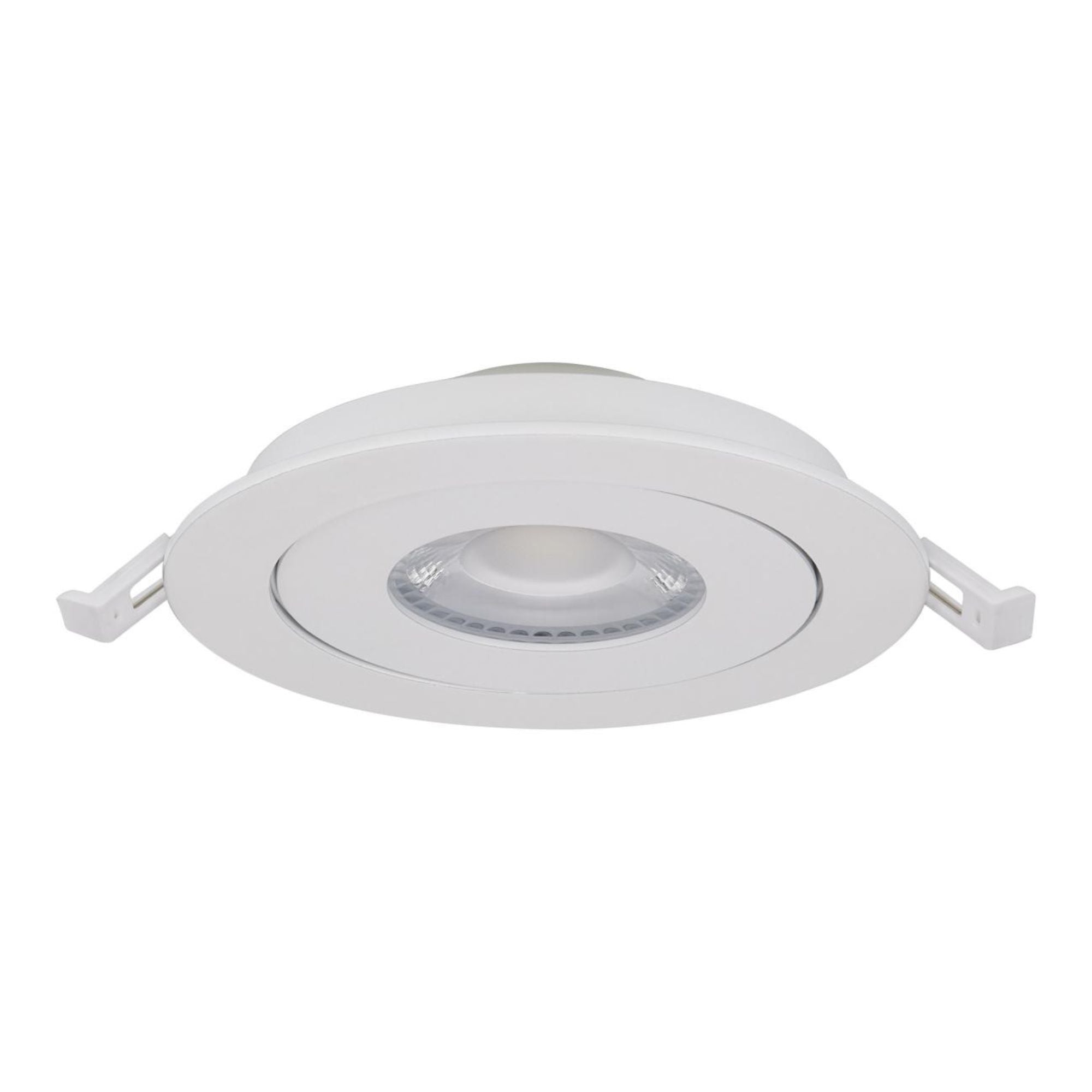 4" Round Gimbal Downlight with Remote Driver, 750 Lumens, 5-CCT