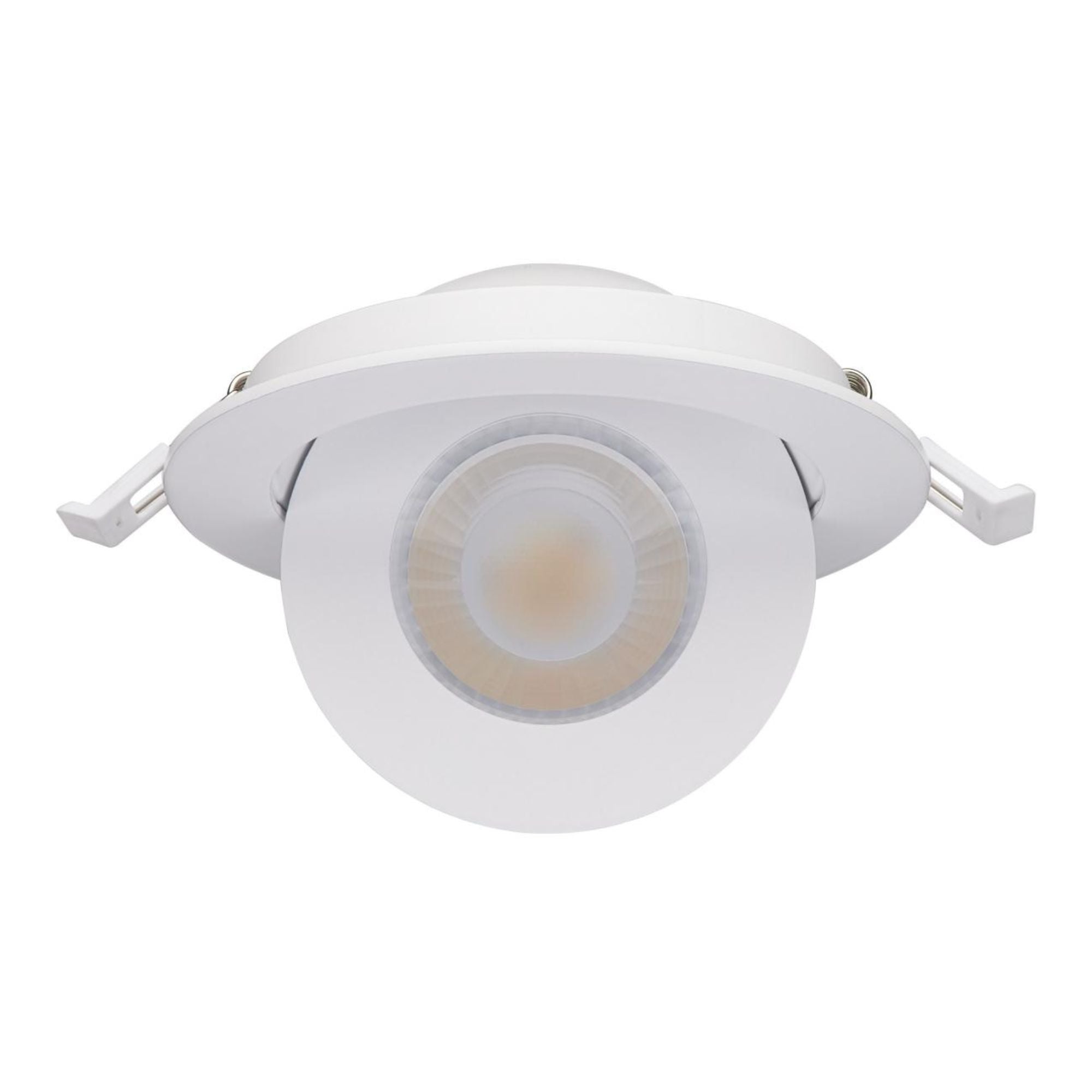 4" Round Gimbal Downlight with Remote Driver, 750 Lumens, 5-CCT