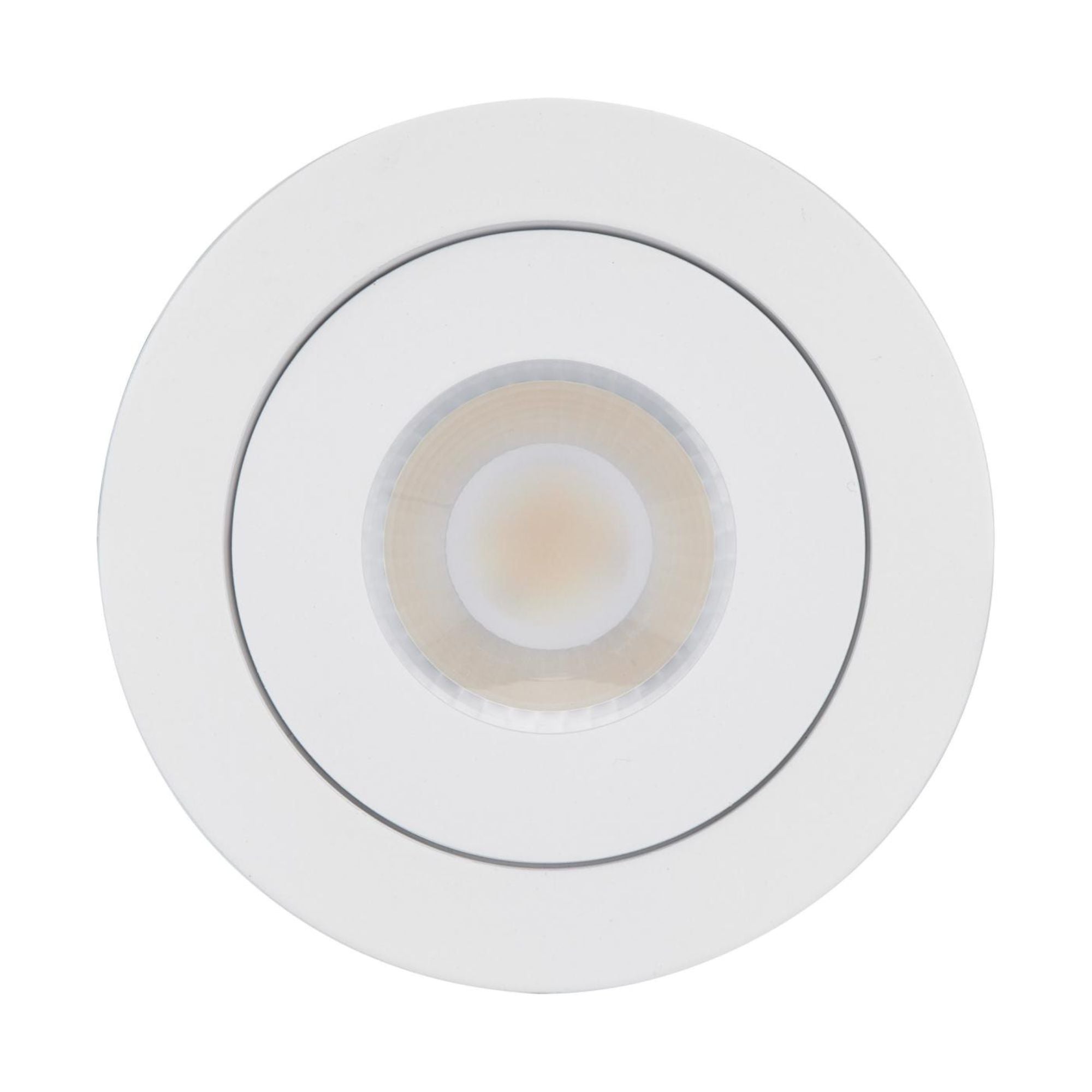 4" Round Gimbal Downlight with Remote Driver, 750 Lumens, 5-CCT