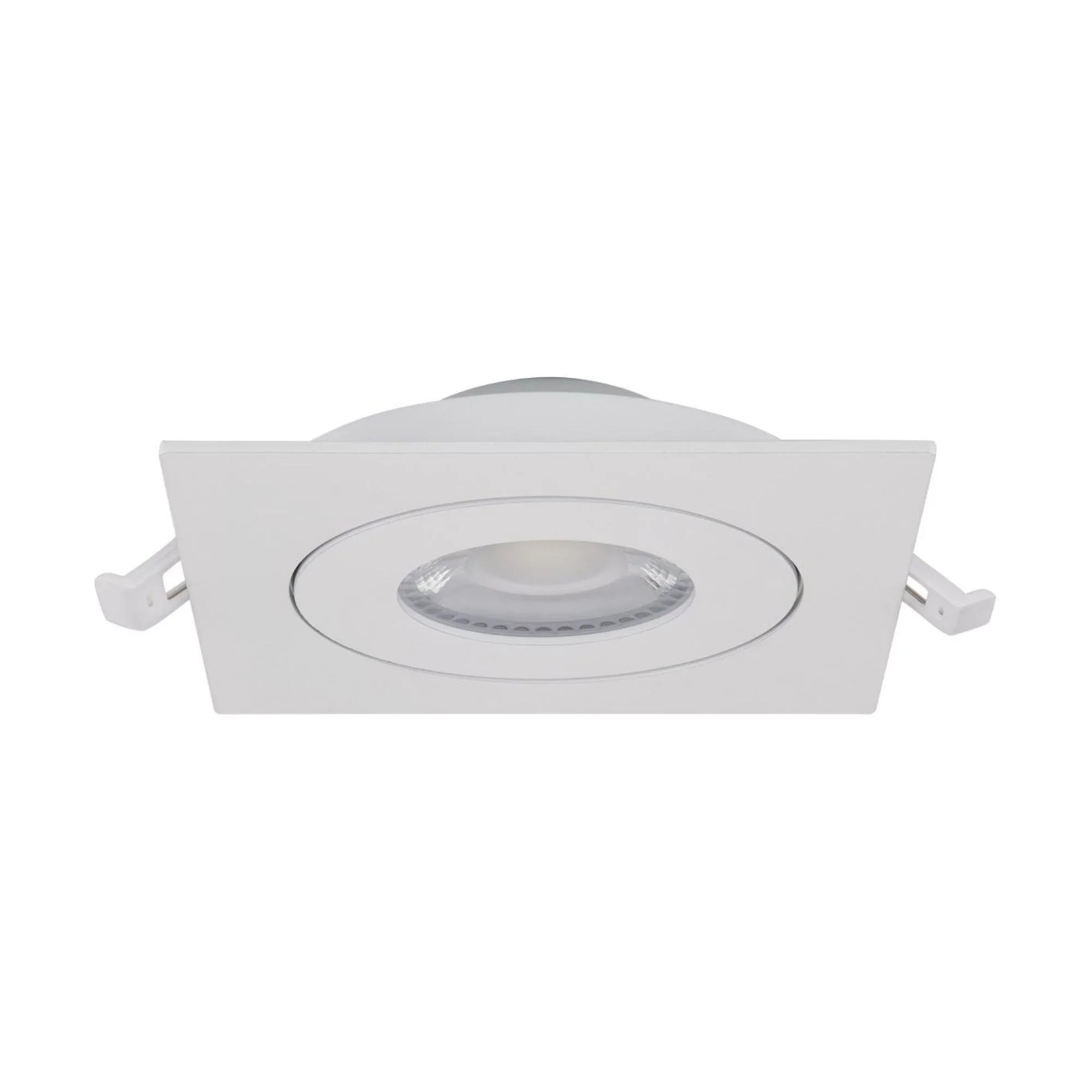 4" Square Gimbal Downlight with Remote Driver, 750 Lumens, 5-CCT - Bees Lighting