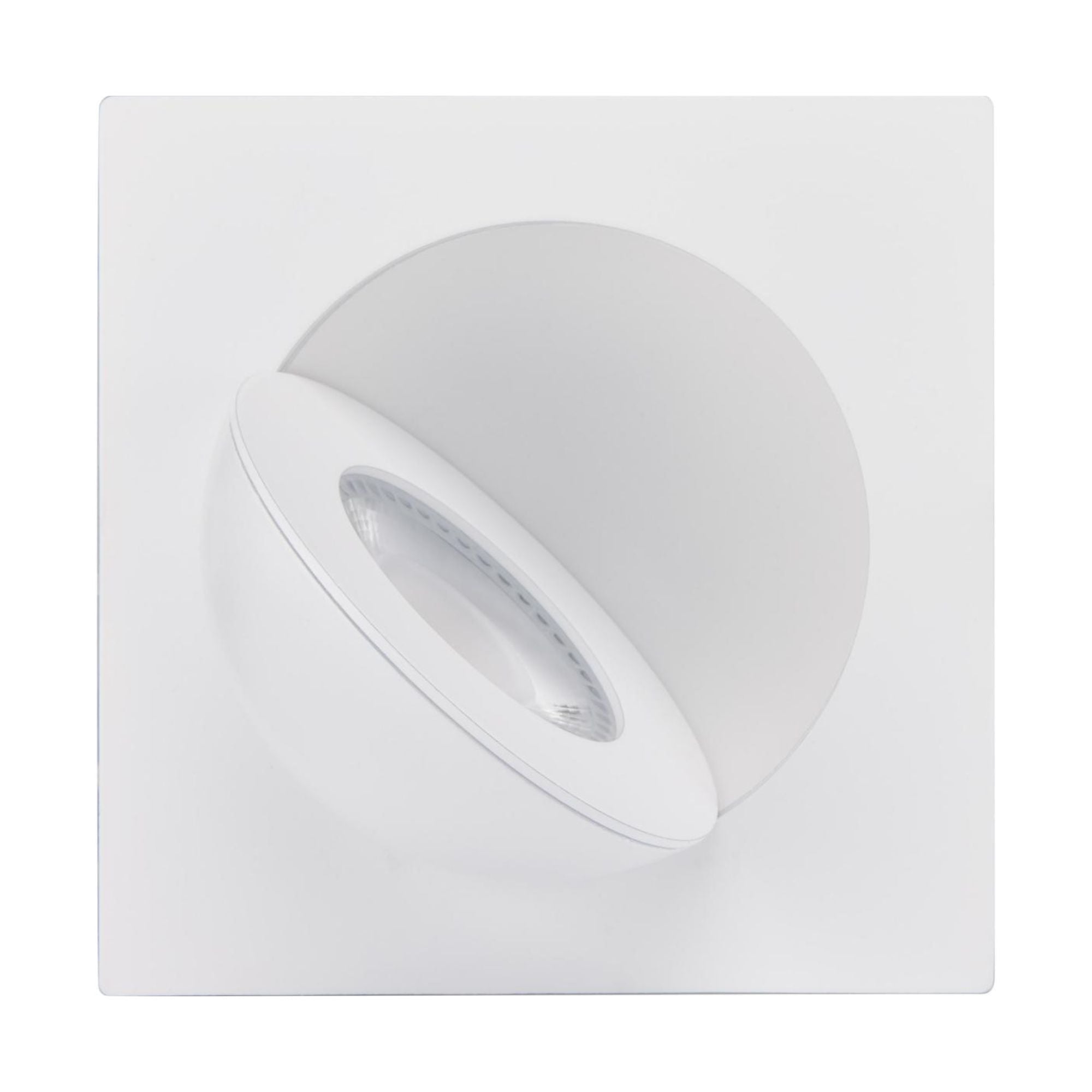 4" Square Gimbal Downlight with Remote Driver, 750 Lumens, 5-CCT