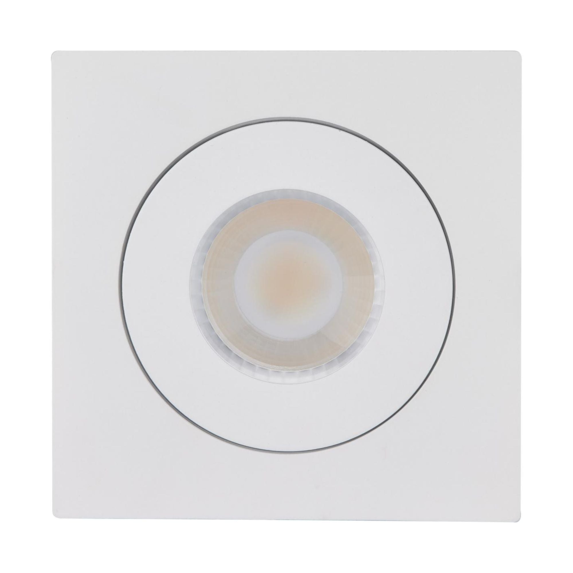 4" Square Gimbal Downlight with Remote Driver, 750 Lumens, 5-CCT