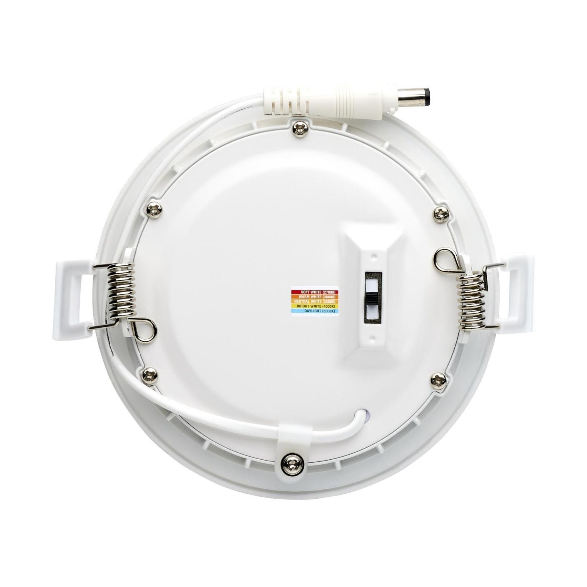 Edge-Lit 4" Round Canless LED Recessed Light, 10W, 650 Lm, 5-CCT