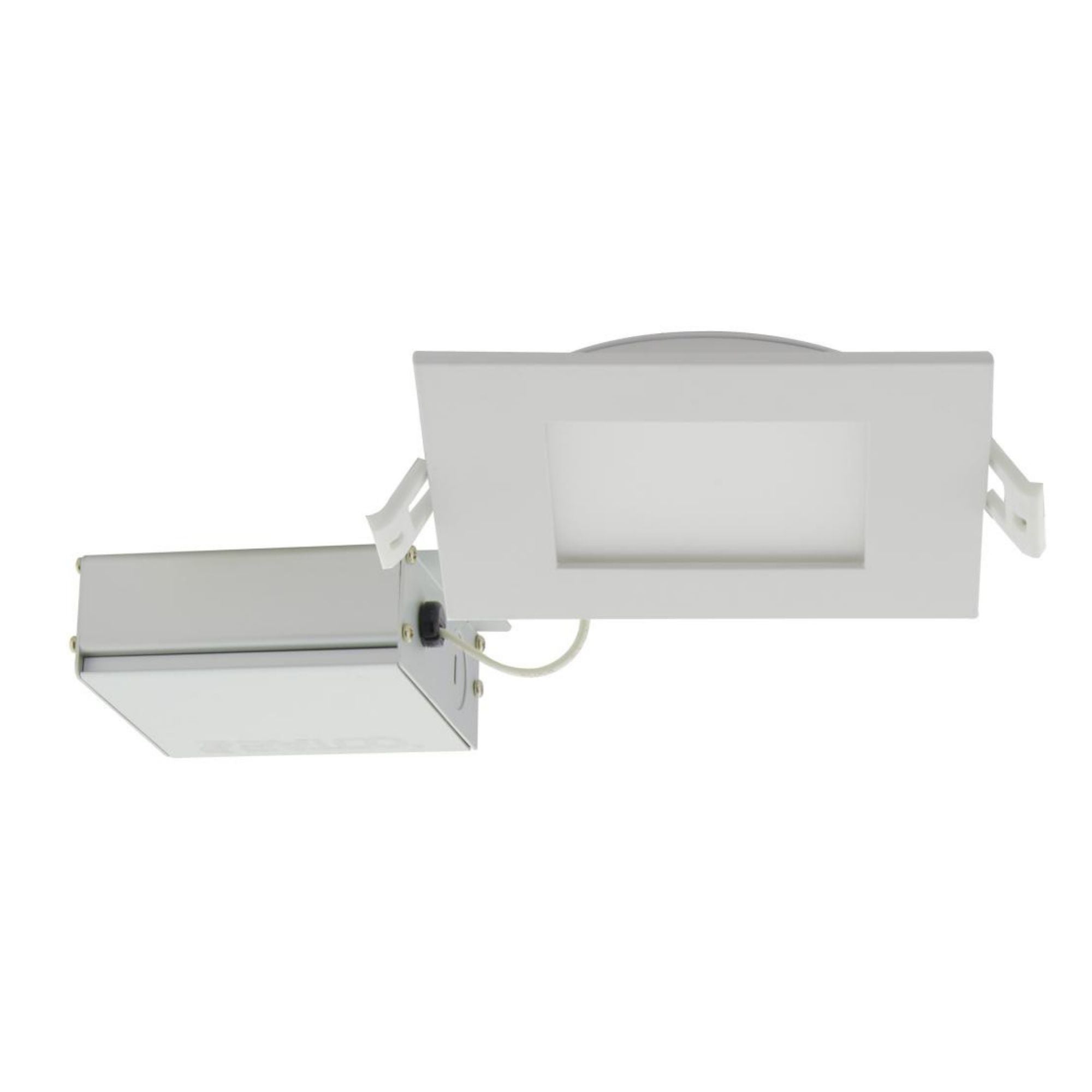 Edge-Lit 4" Square Canless LED Recessed Light, 10W, 600 Lm, 5-CCT