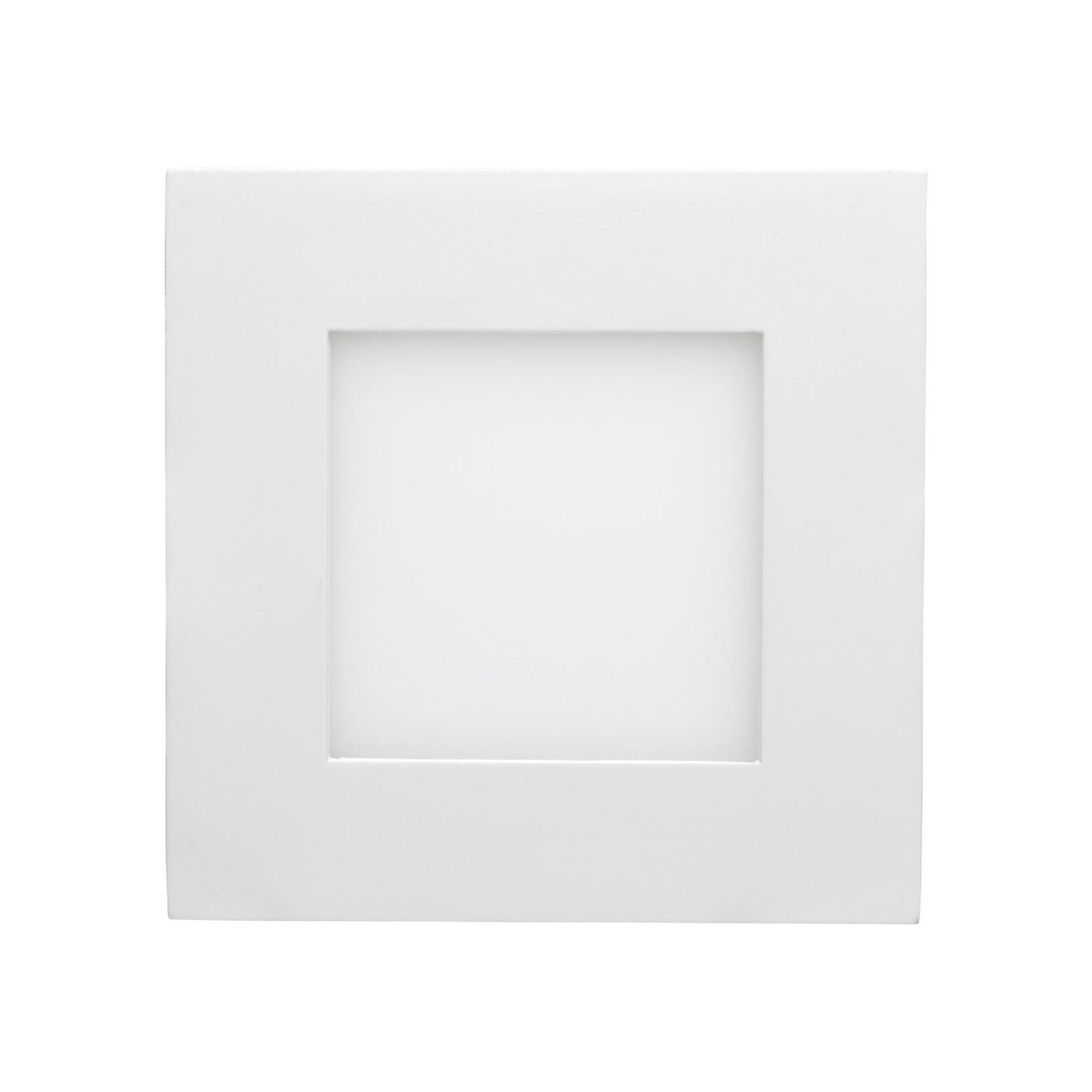 Edge-Lit 4" Square Canless LED Recessed Light, 10W, 600 Lm, 5-CCT