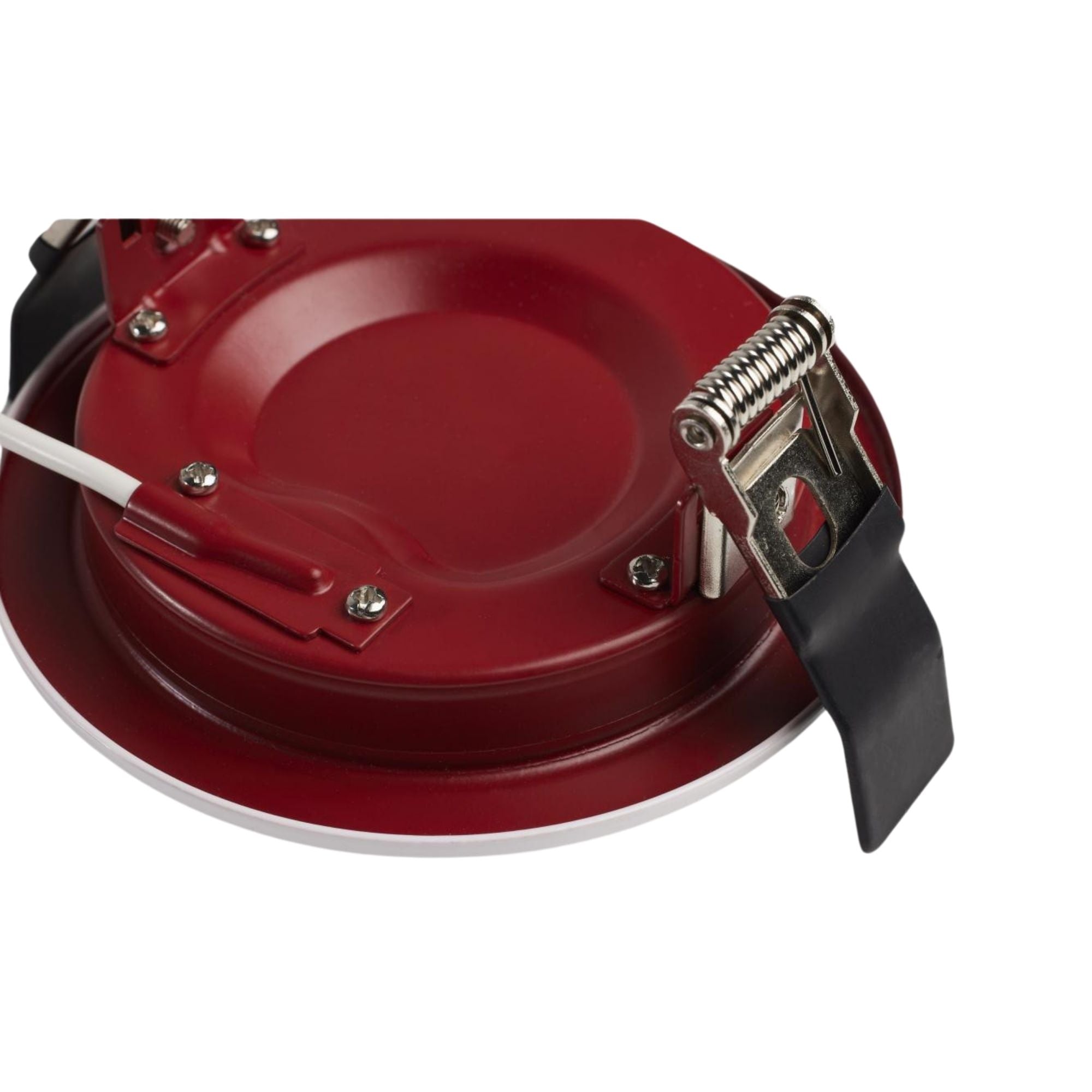 Fire Rated 4" Canless LED Recessed Light, 800 Lm, 5-CCT, Baffle Trim
