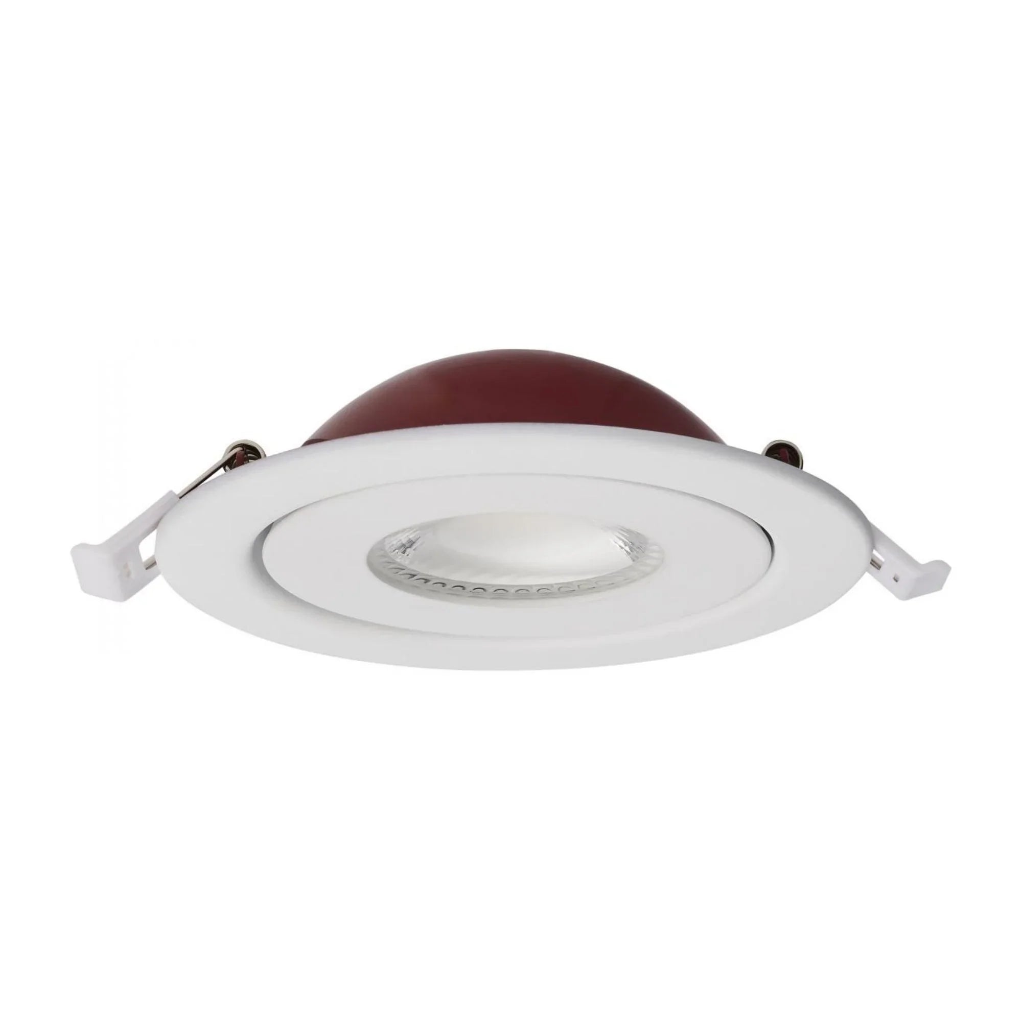 Fire Rated 4" Canless LED Recessed Light, 650 Lm, 5-CCT, Adjustable Trim - Bees Lighting
