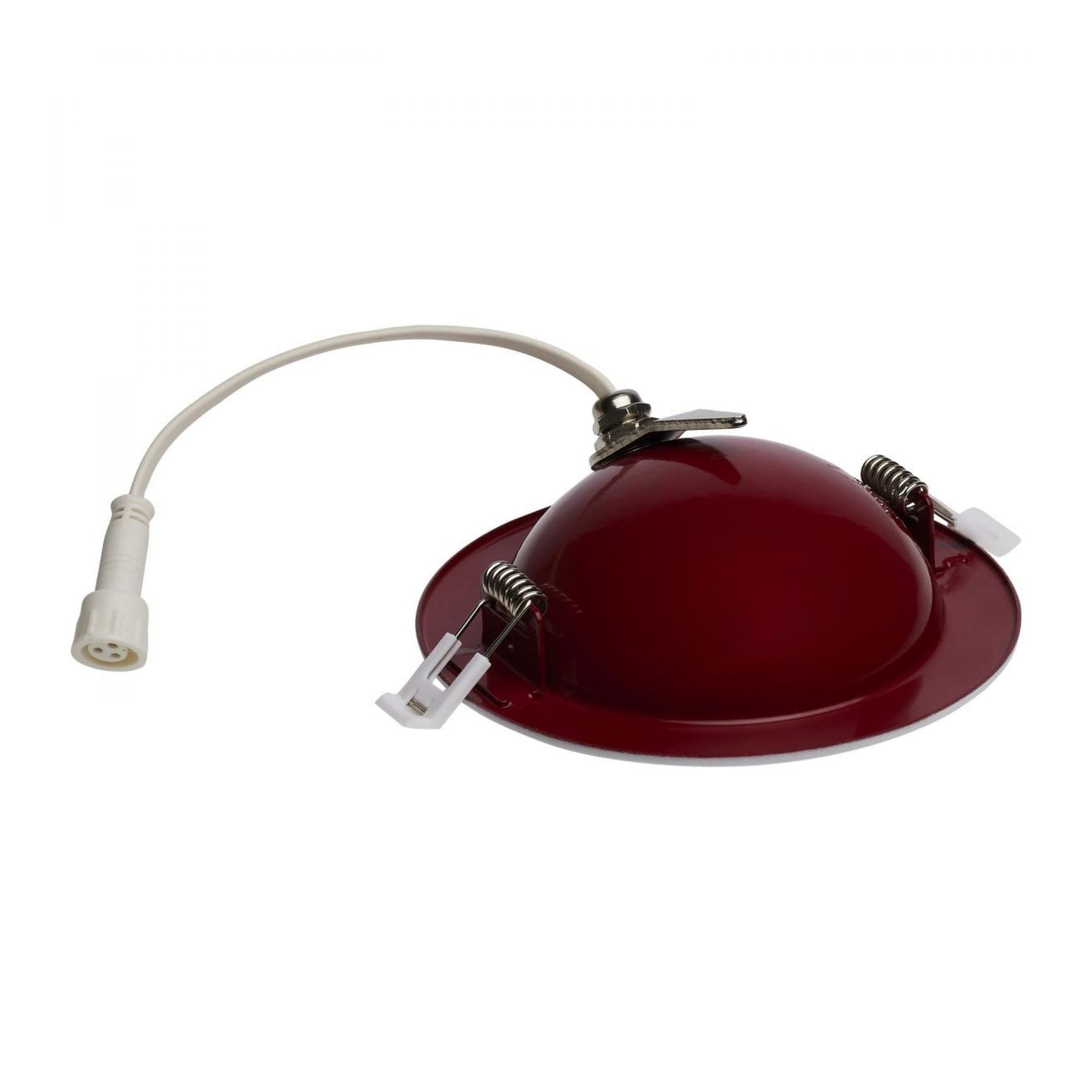 Fire Rated 4" Canless LED Recessed Light, 650 Lm, 5-CCT, Adjustable Trim