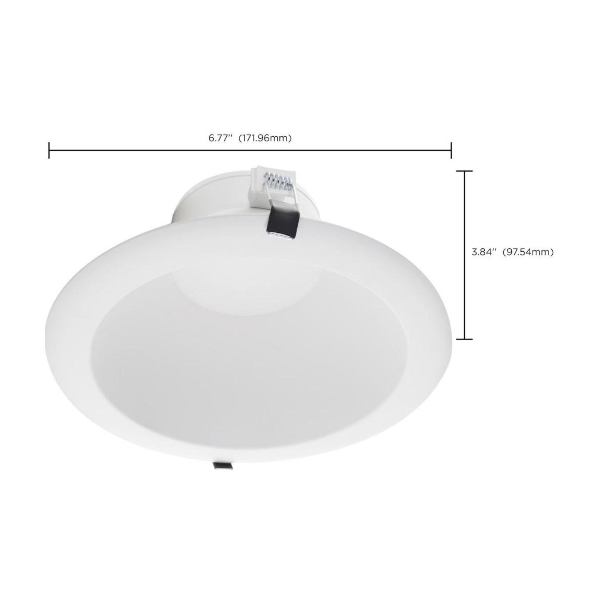 6" Commercial LED Downlight, 1750 Lm Adjustable, 5-CCT, White, 120-277V