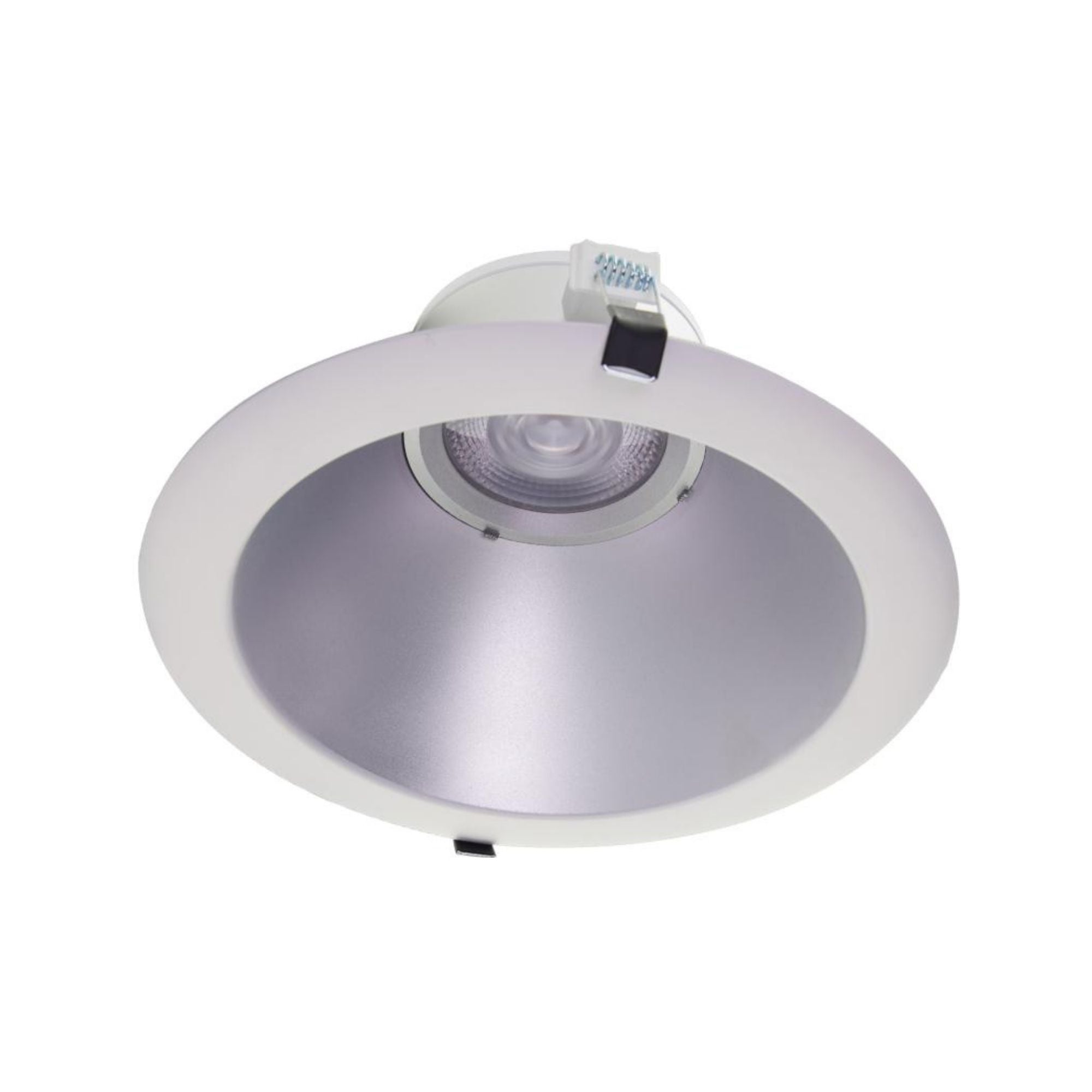 6" Commercial LED Downlight, 1750 Lm Adjustable, 5-CCT, Silver, 120-277V