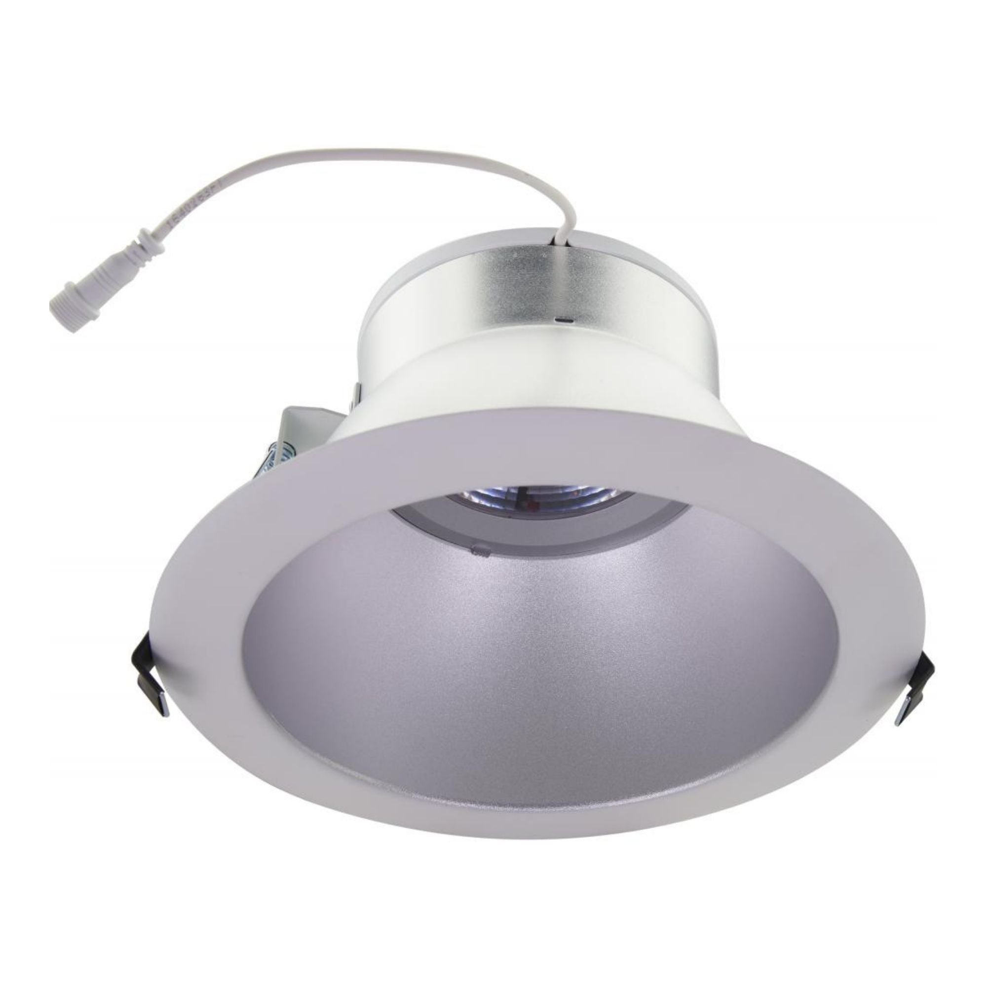 6" Commercial LED Downlight, 1750 Lm Adjustable, 5-CCT, Silver, 120-277V