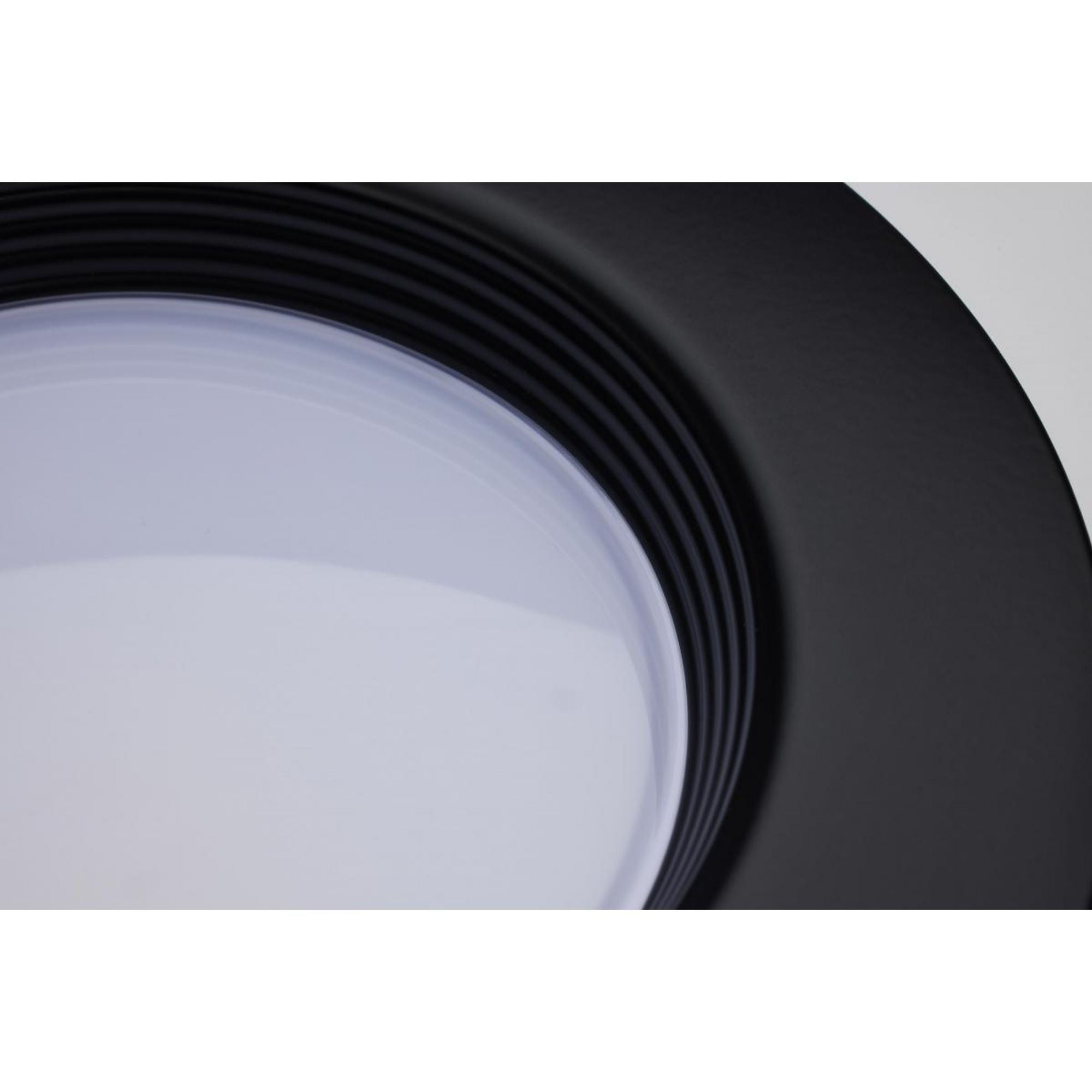 5/6" Retrofit LED Can Light, 9W, 800 Lm, 5-CCT, Black Baffle Trim