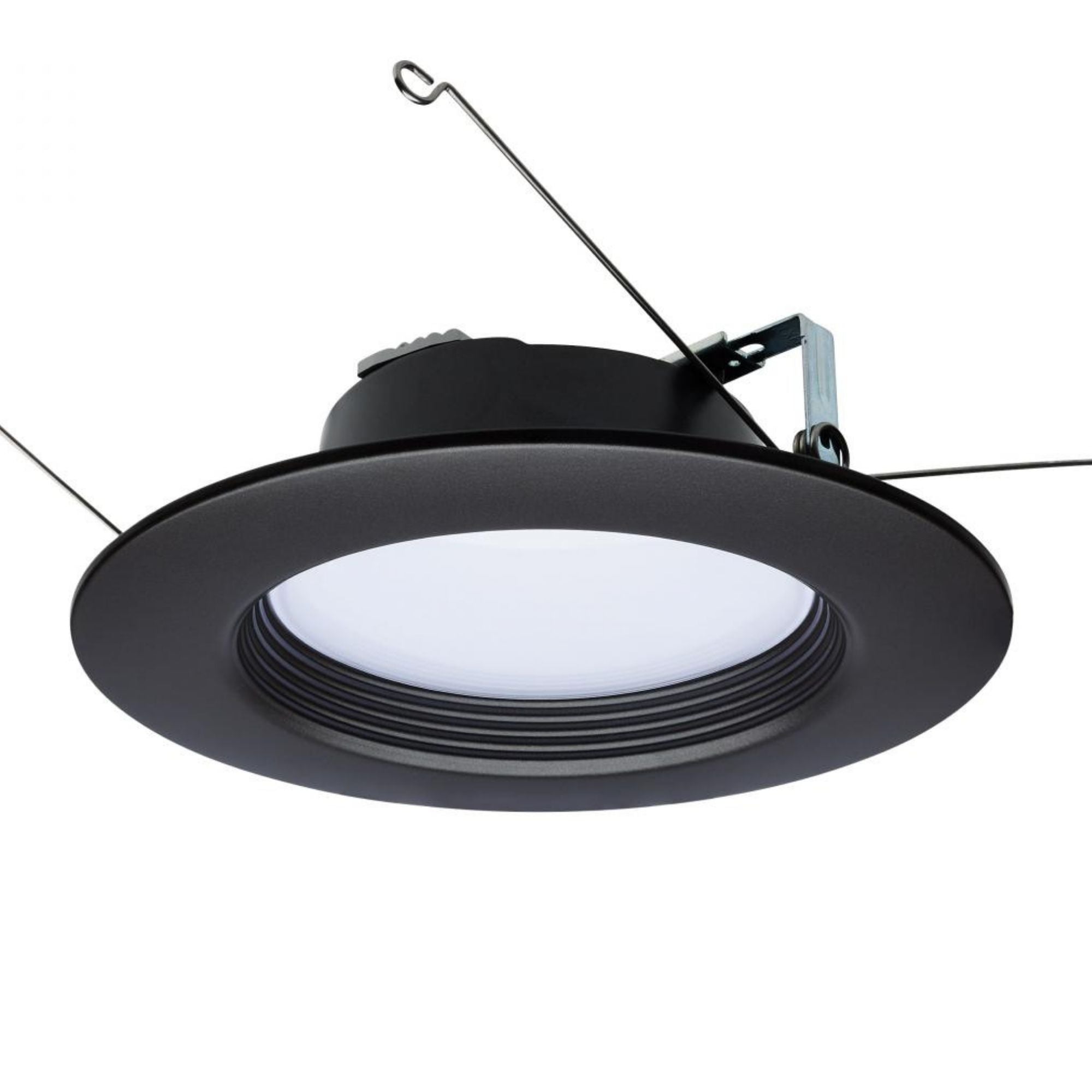 5/6" Retrofit LED Can Light, 9W, 800 Lm, 5-CCT, Bronze Baffle Trim