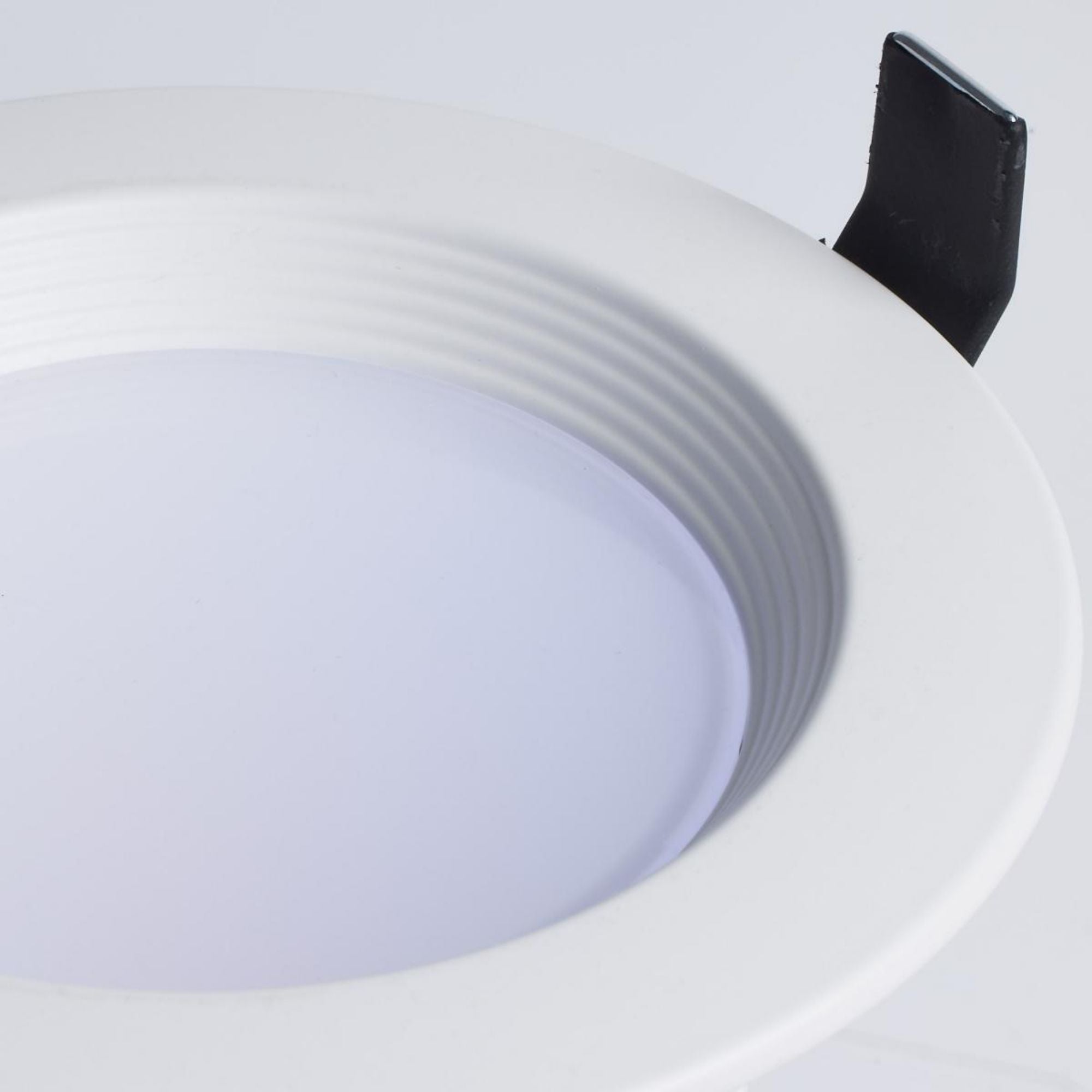 4" Commercial LED Downlight, 12W, 1200 Lm, 5-CCT, Baffle Trim, 120-277V