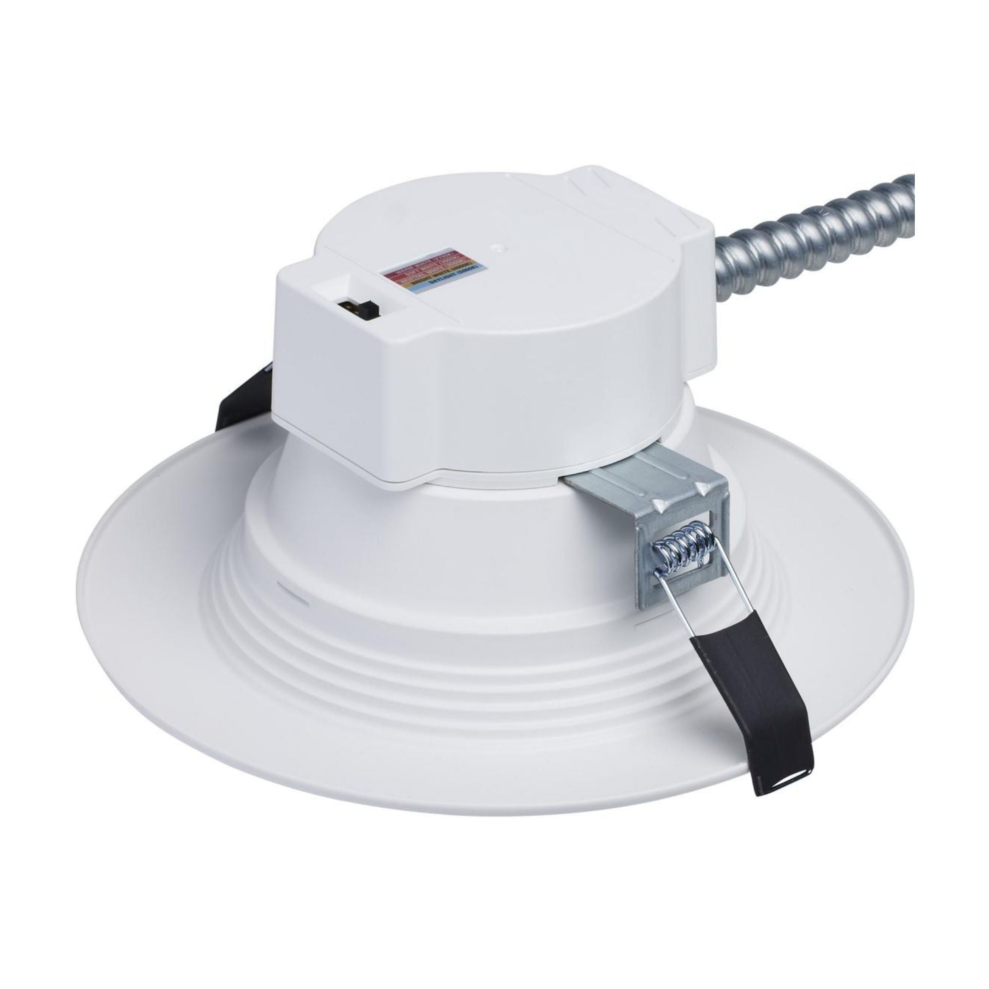 6" Commercial LED Downlight, 15W, 1600 Lm, 5-CCT, Baffle Trim, 120-277V