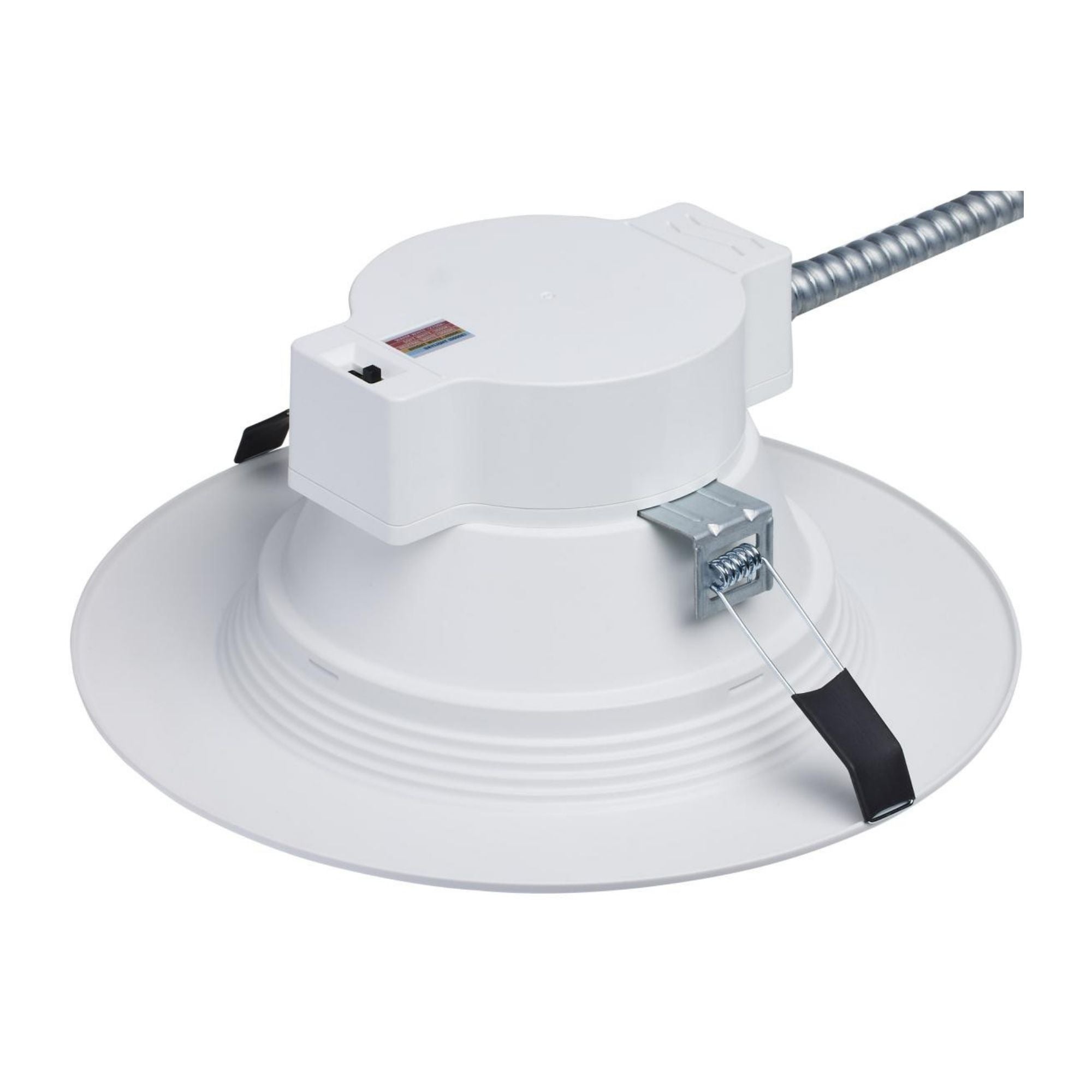 8" Commercial LED Downlight, 22W, 2200 Lm, 5-CCT, Baffle Trim, 120-277V