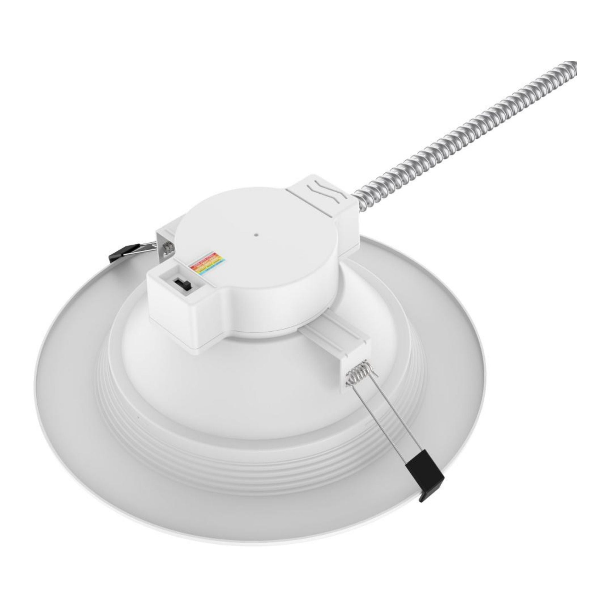 10" Commercial LED Downlight, 30W, 3500 Lm, 5-CCT, Baffle Trim, 120-277V