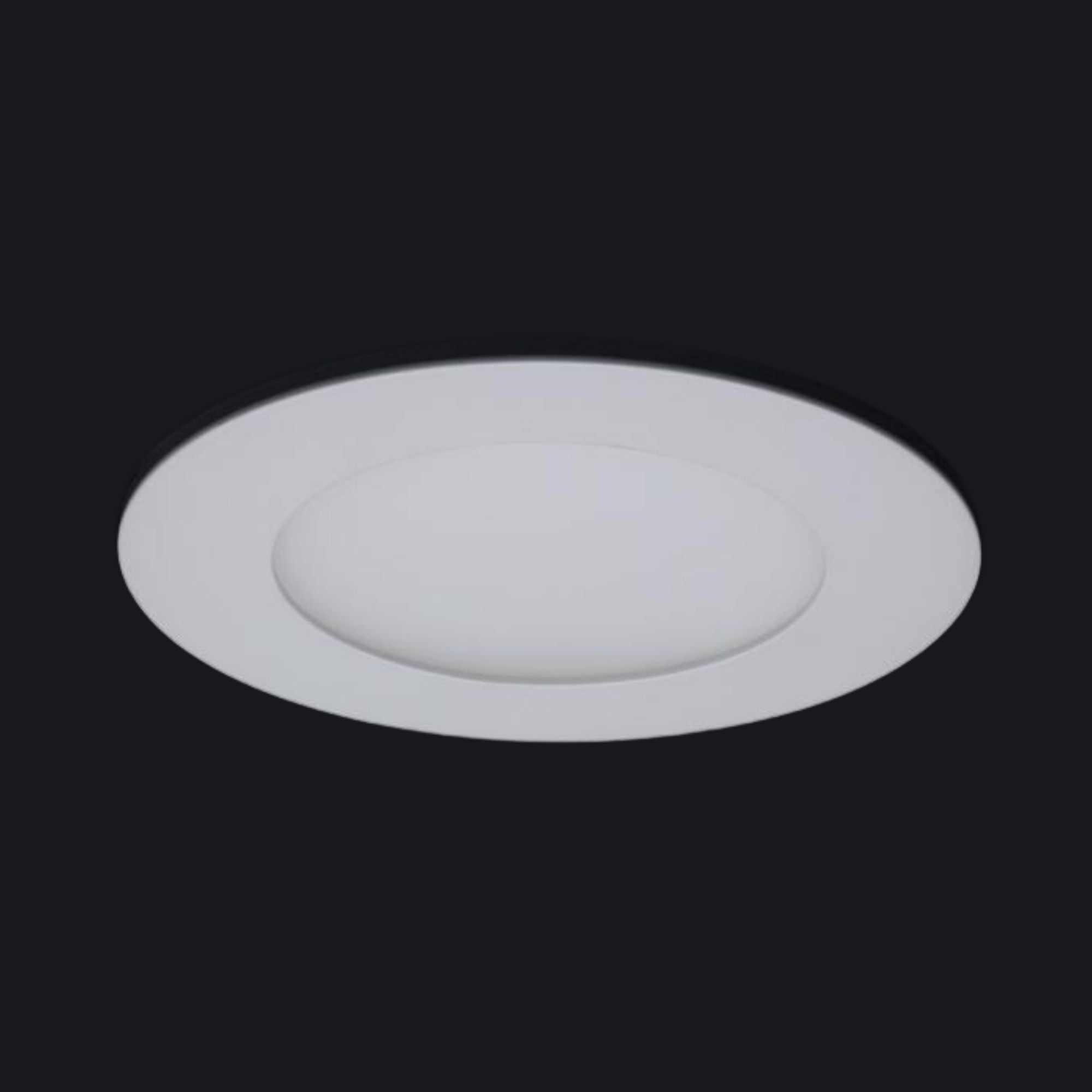 4" LED Downlight with Night Light, 760 Lm, Selectable CCT, White Round Trim