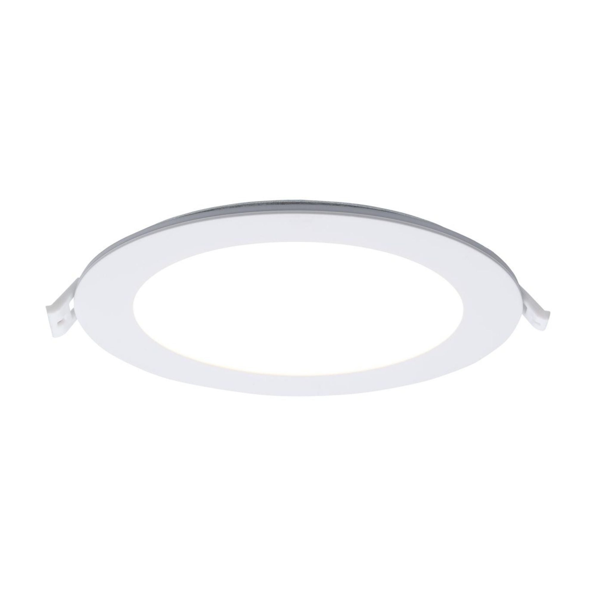 6" LED Downlight with Night Light, 1000 Lm, Selectable CCT, White Round Trim