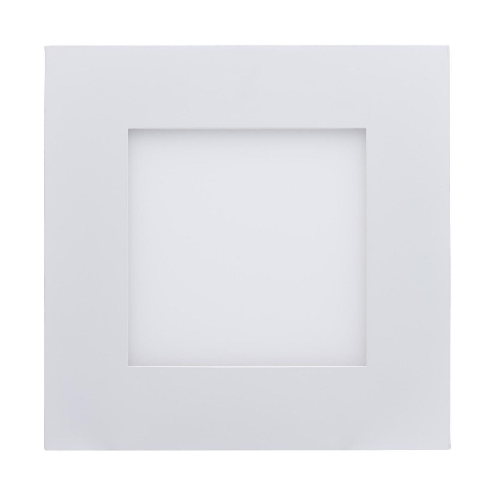6" LED Downlight with Night Light, 1000 Lm, Selectable CCT, White Square Trim