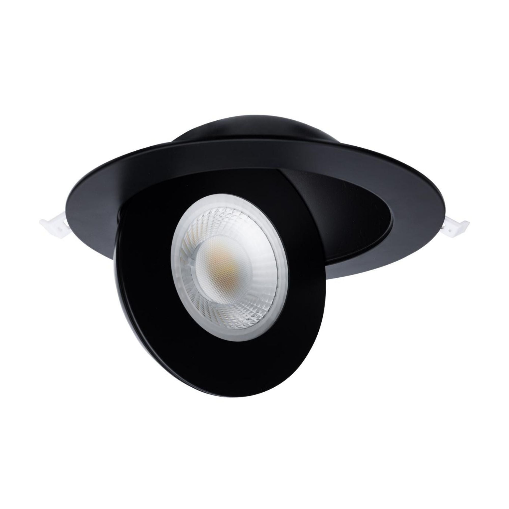 Starfish 6" Smart Gimbal LED Recessed Light, 1200lm, RGB, 120-277V, Black