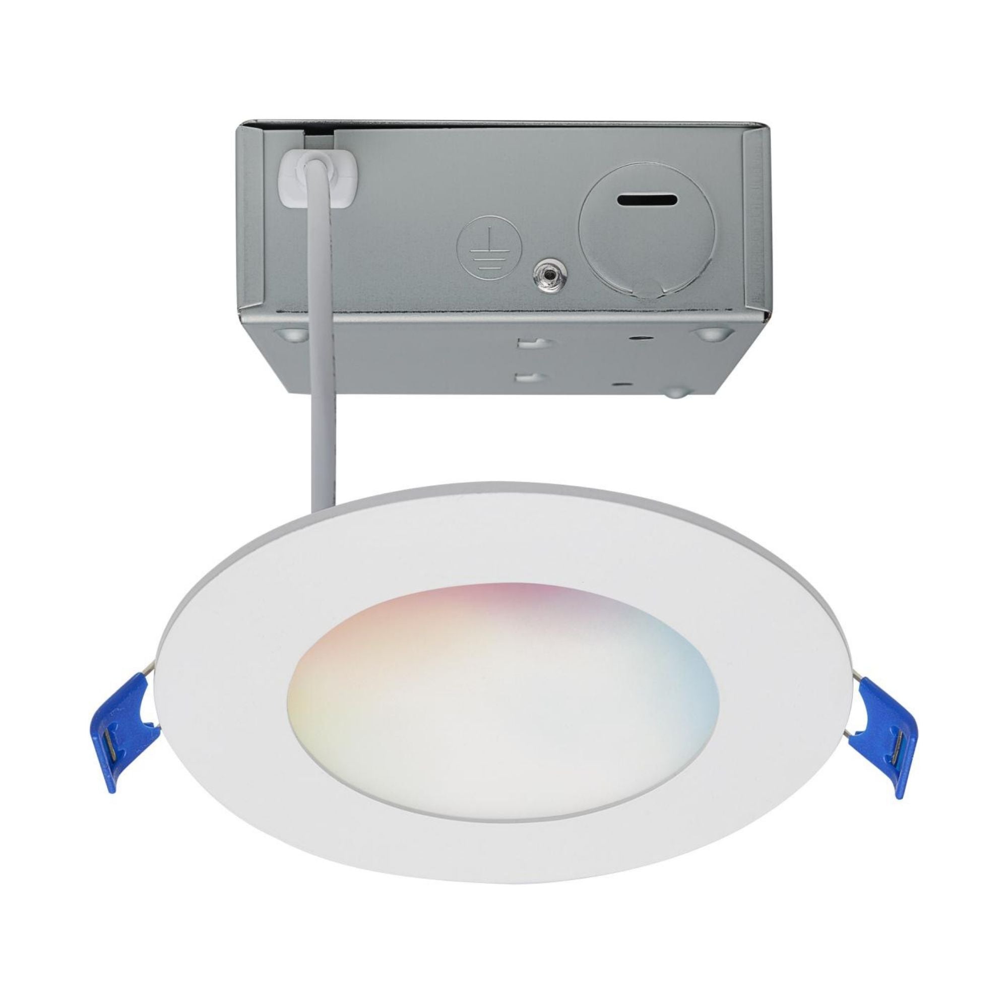 Starfish 4" Smart Slimfit LED Recessed Light, 540lm, RGB, Round Flat Trim