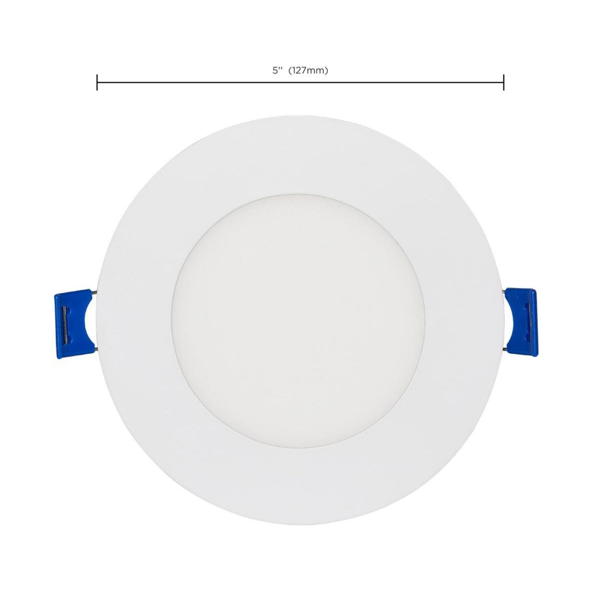 Starfish 4" Smart Slimfit LED Recessed Light, 540lm, RGB, Round Flat Trim