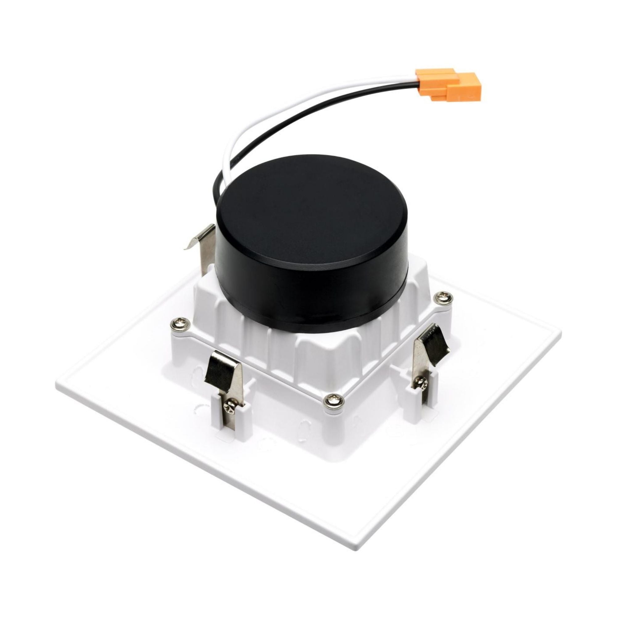 Starfish 4" Smart LED Retrofit Downlight, 650lm, RGB, Square Baffle Trim