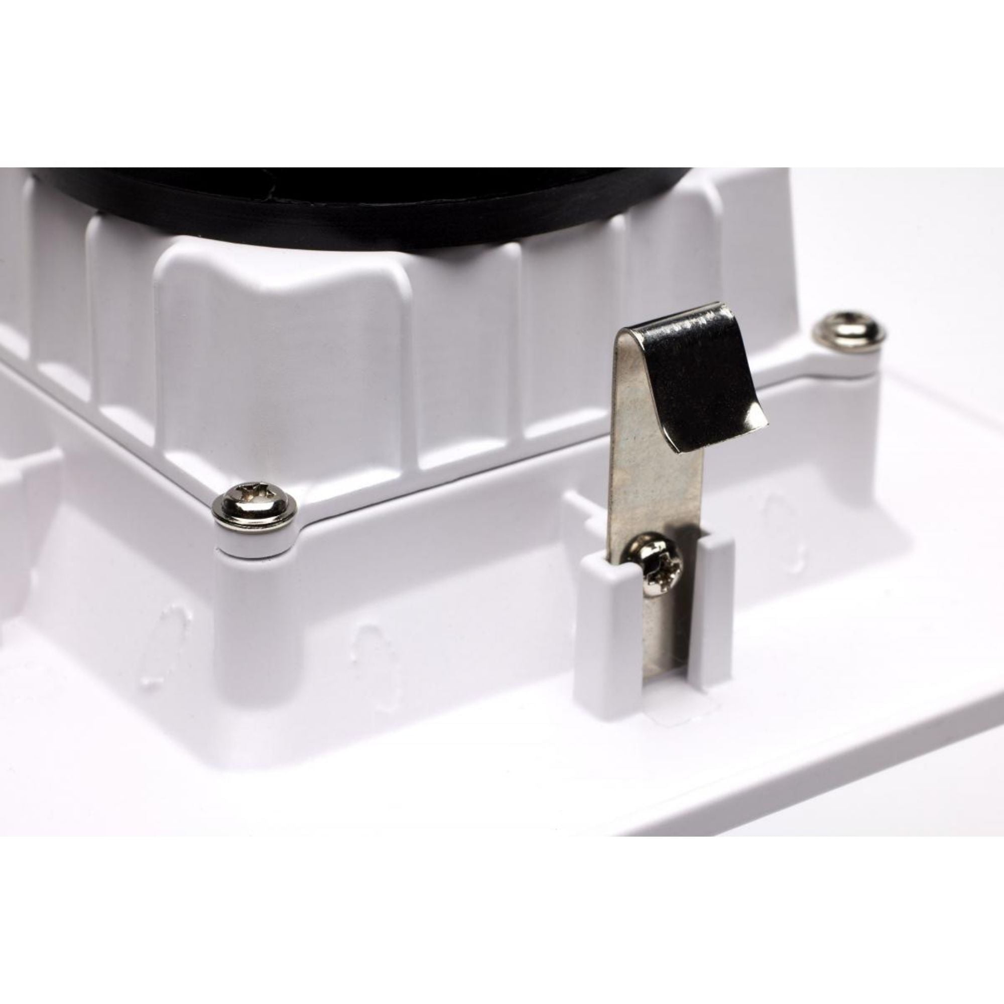 Starfish 4" Smart LED Retrofit Downlight, 650lm, RGB, Square Baffle Trim