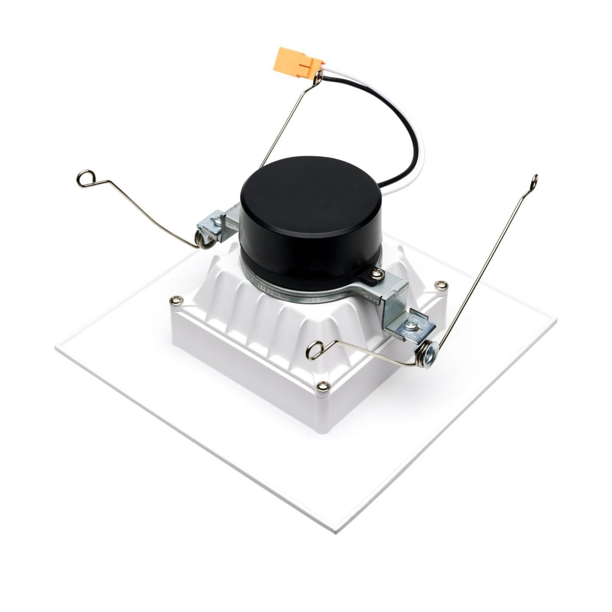 Starfish 6" Smart LED Retrofit Downlight, 850lm, RGB, Square Baffle Trim
